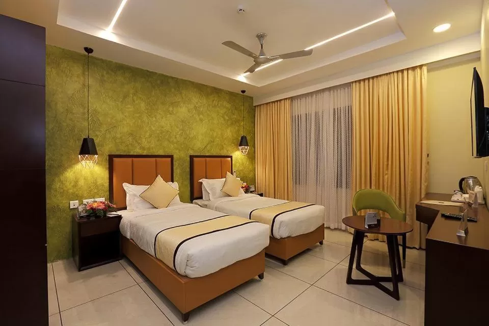 Bed in Hotel New York Square