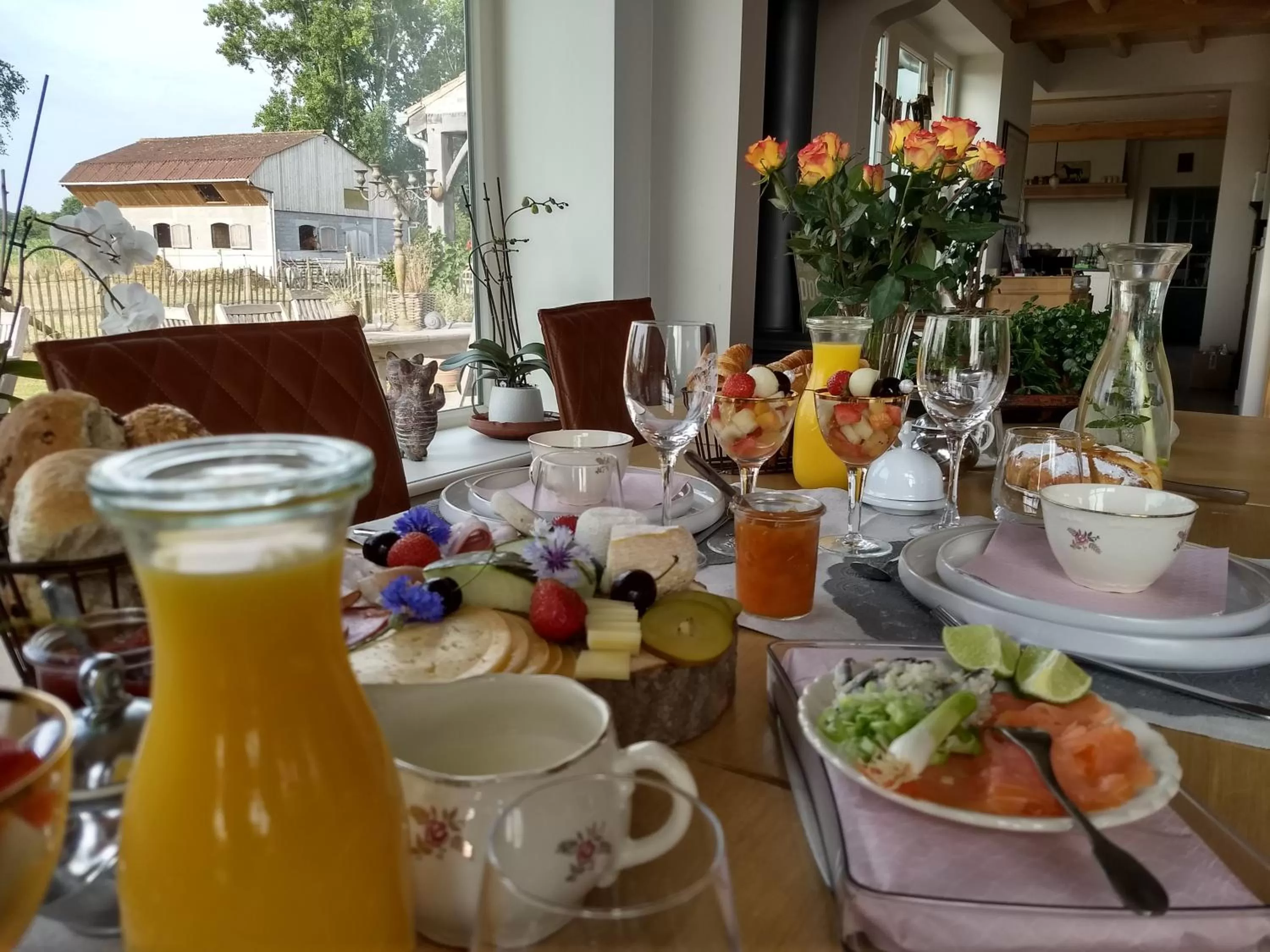 Breakfast in B&B De Vossenbarm