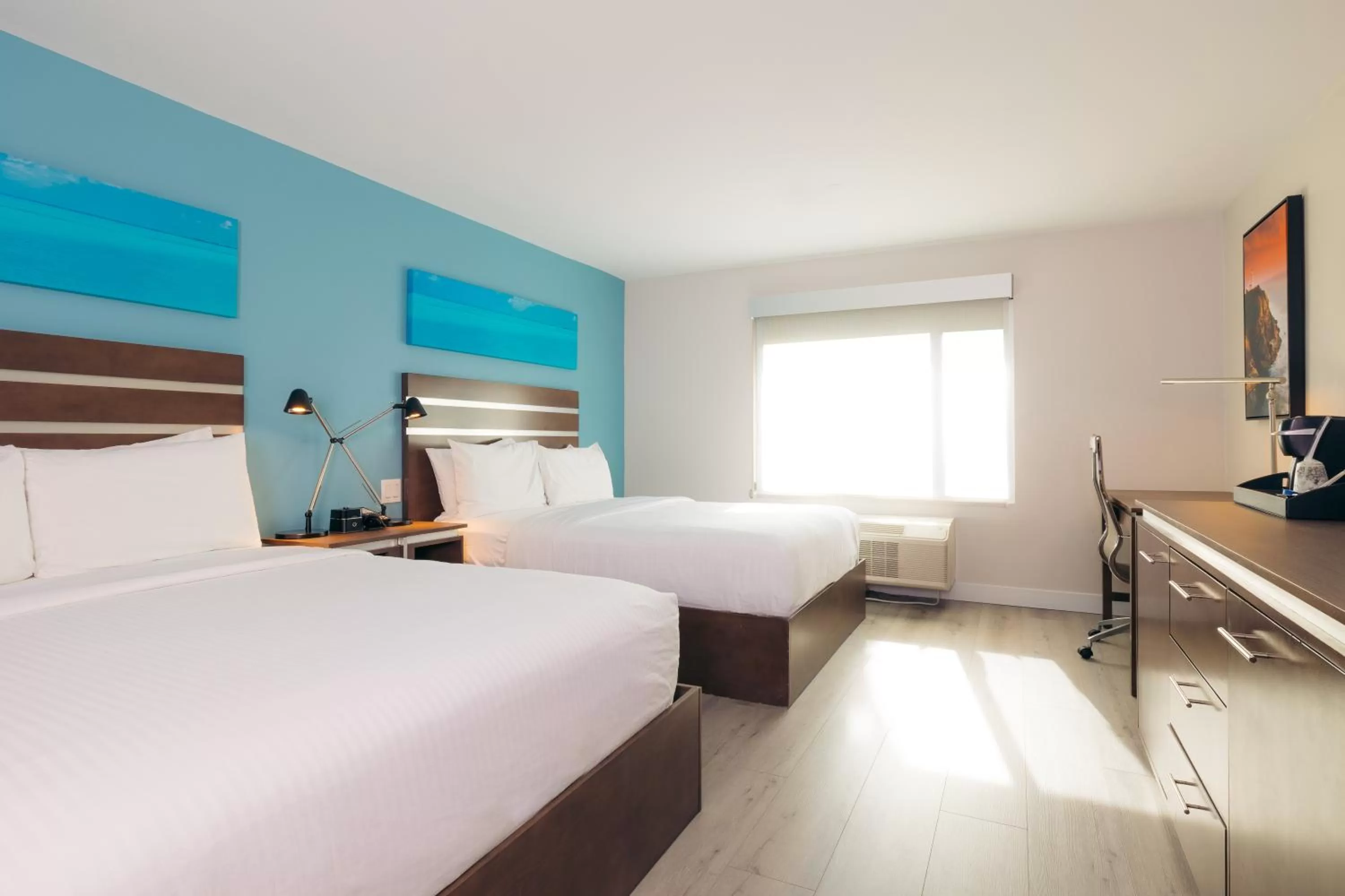 Bed in The Cove Hotel