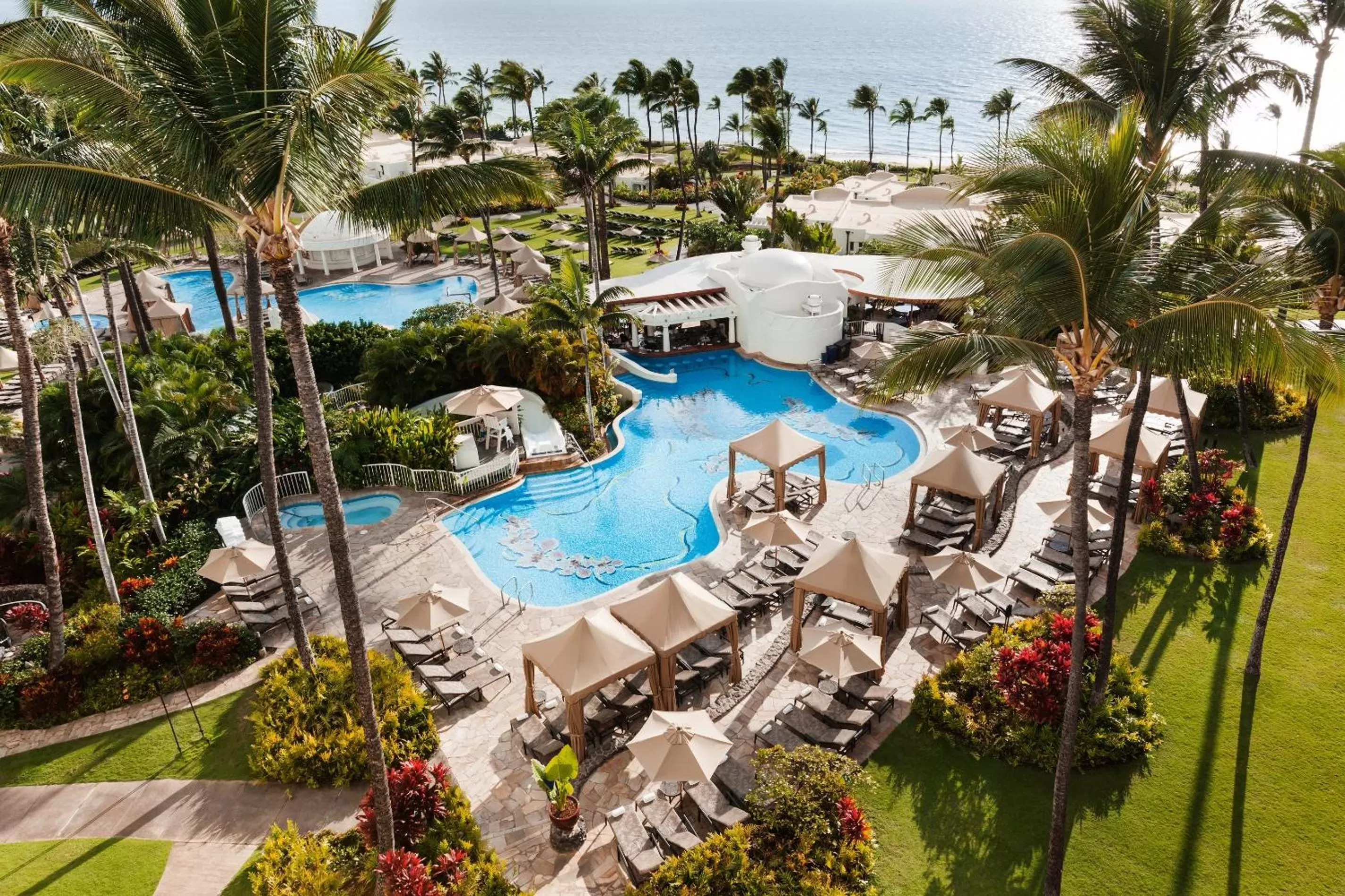 Bird's eye view in Fairmont Kea Lani, Maui