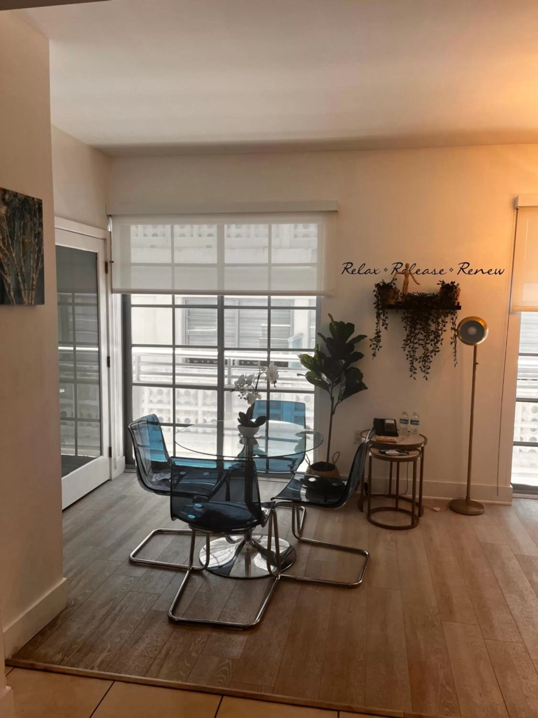 Living room in Suites at The Strand on Ocean Drive