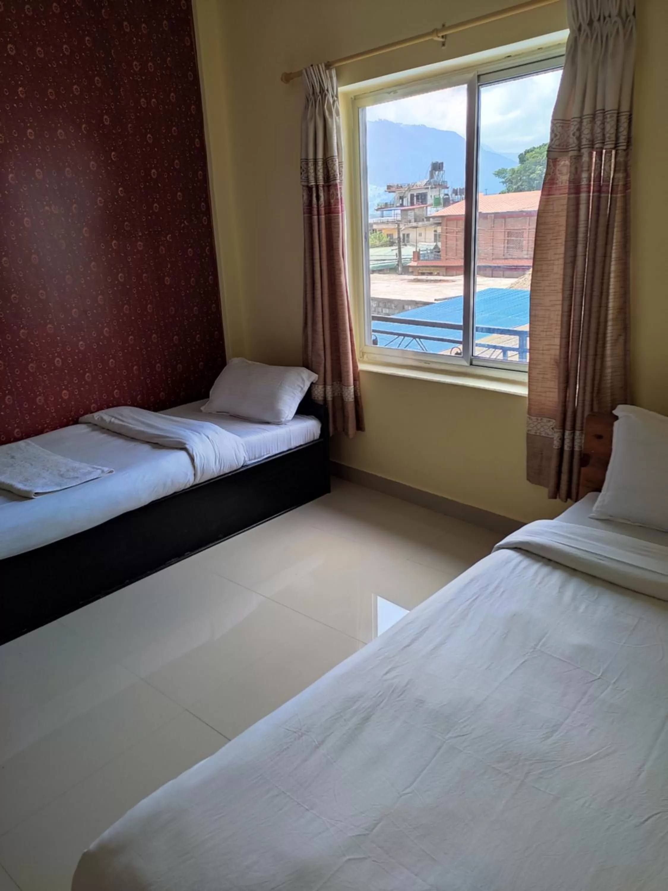 Bed in Hotel Green Hill View