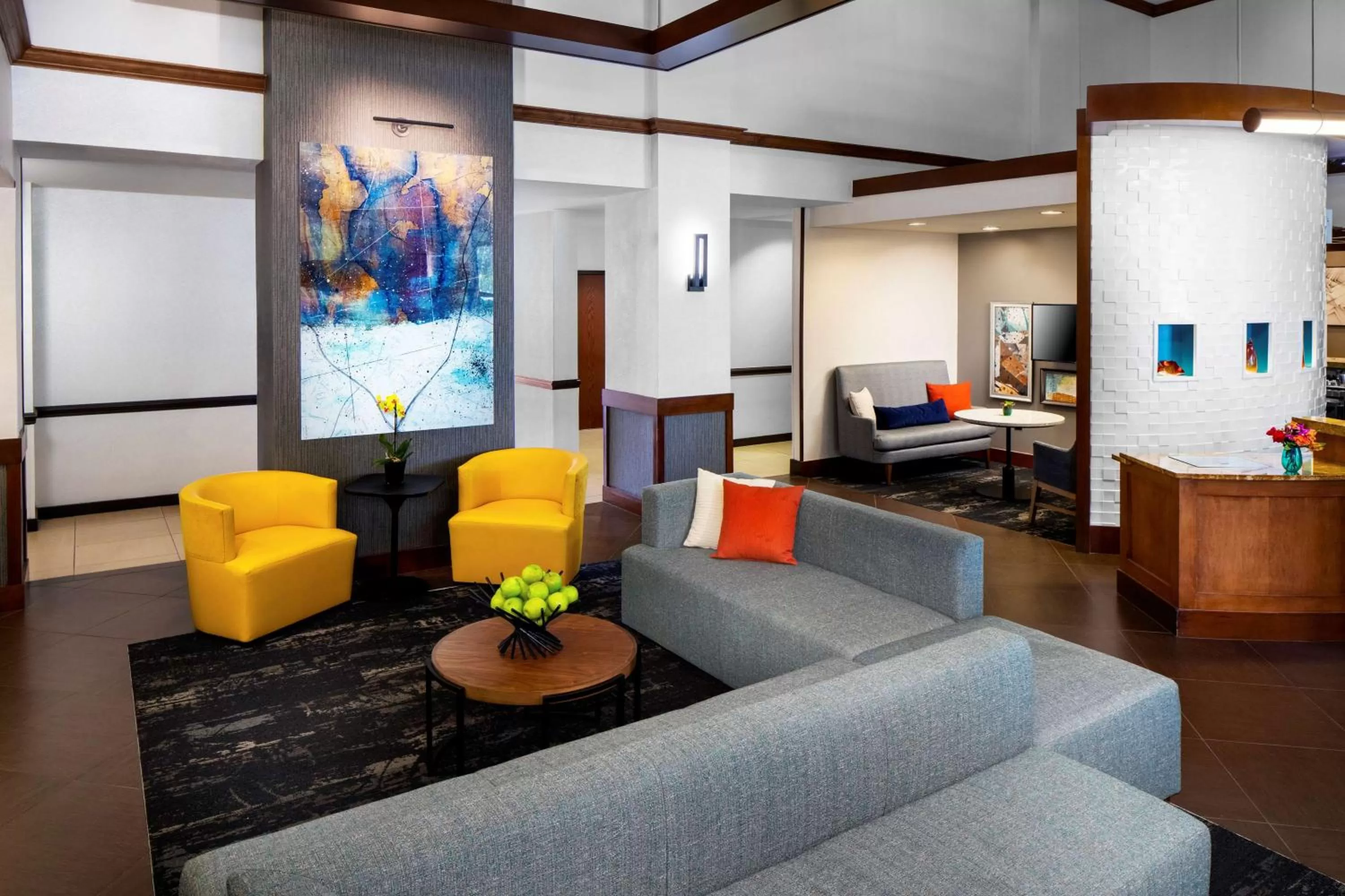 Lobby or reception in Hyatt Place Roanoke Airport / Valley View Mall