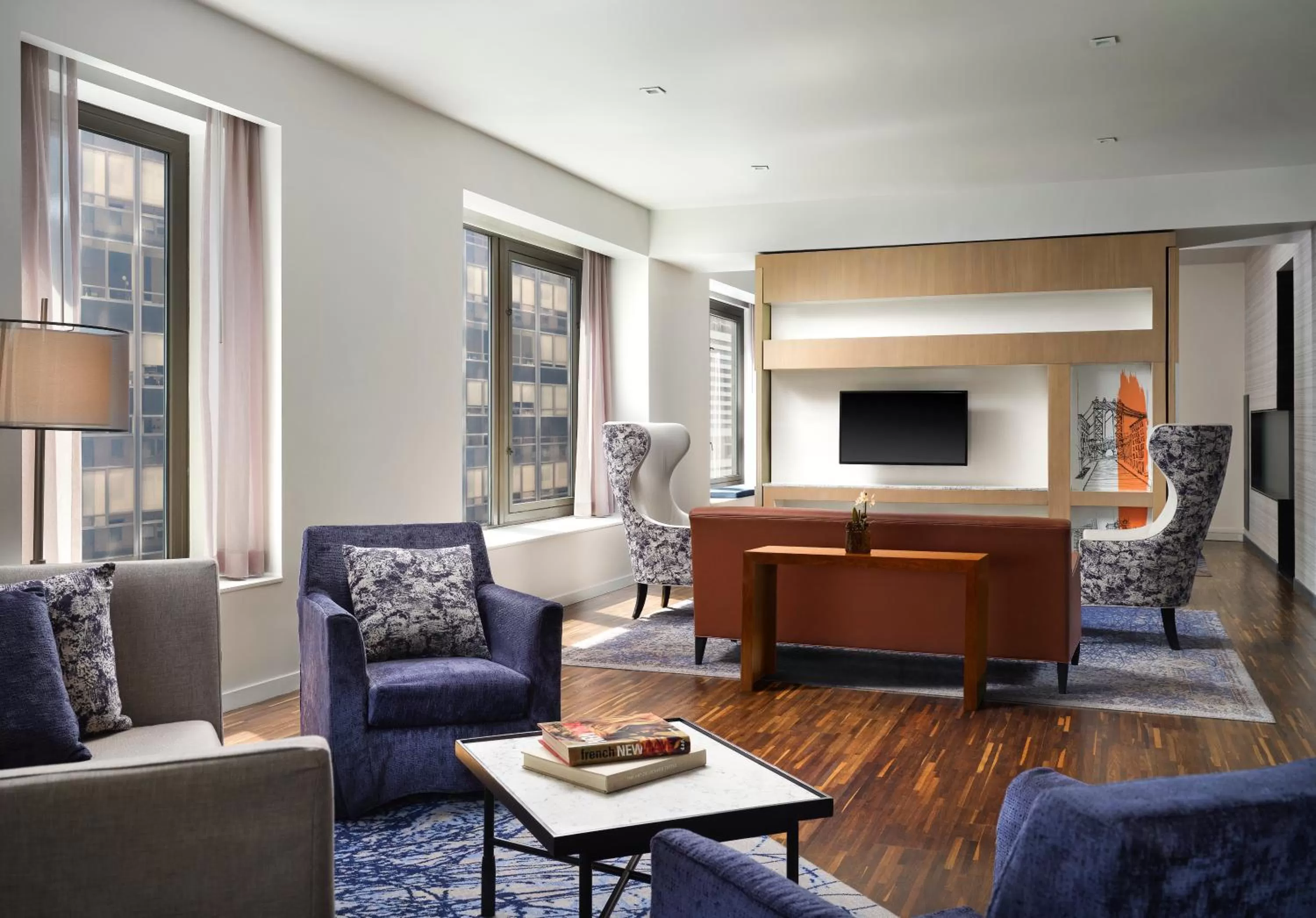 Living room in Hyatt Centric Wall Street New York