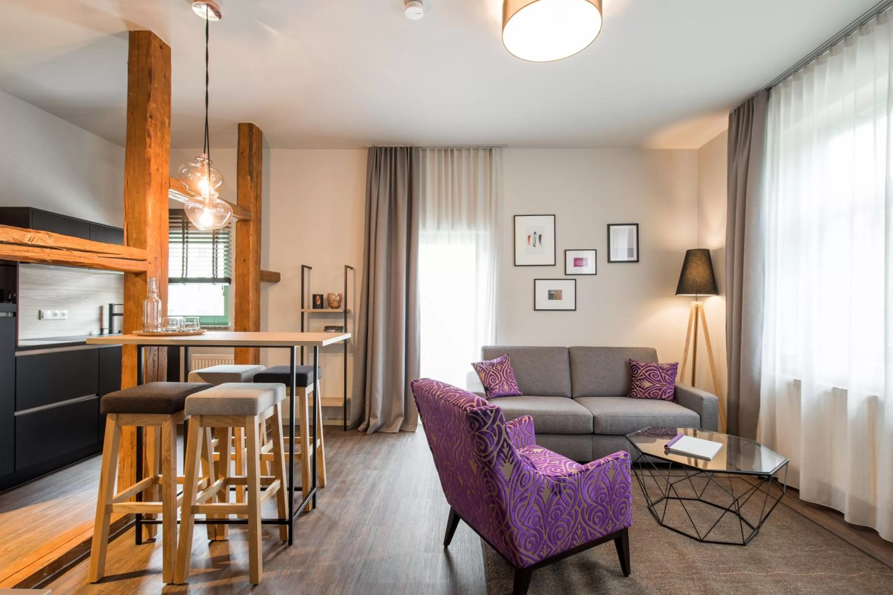 Living room in stattHotel Weimar