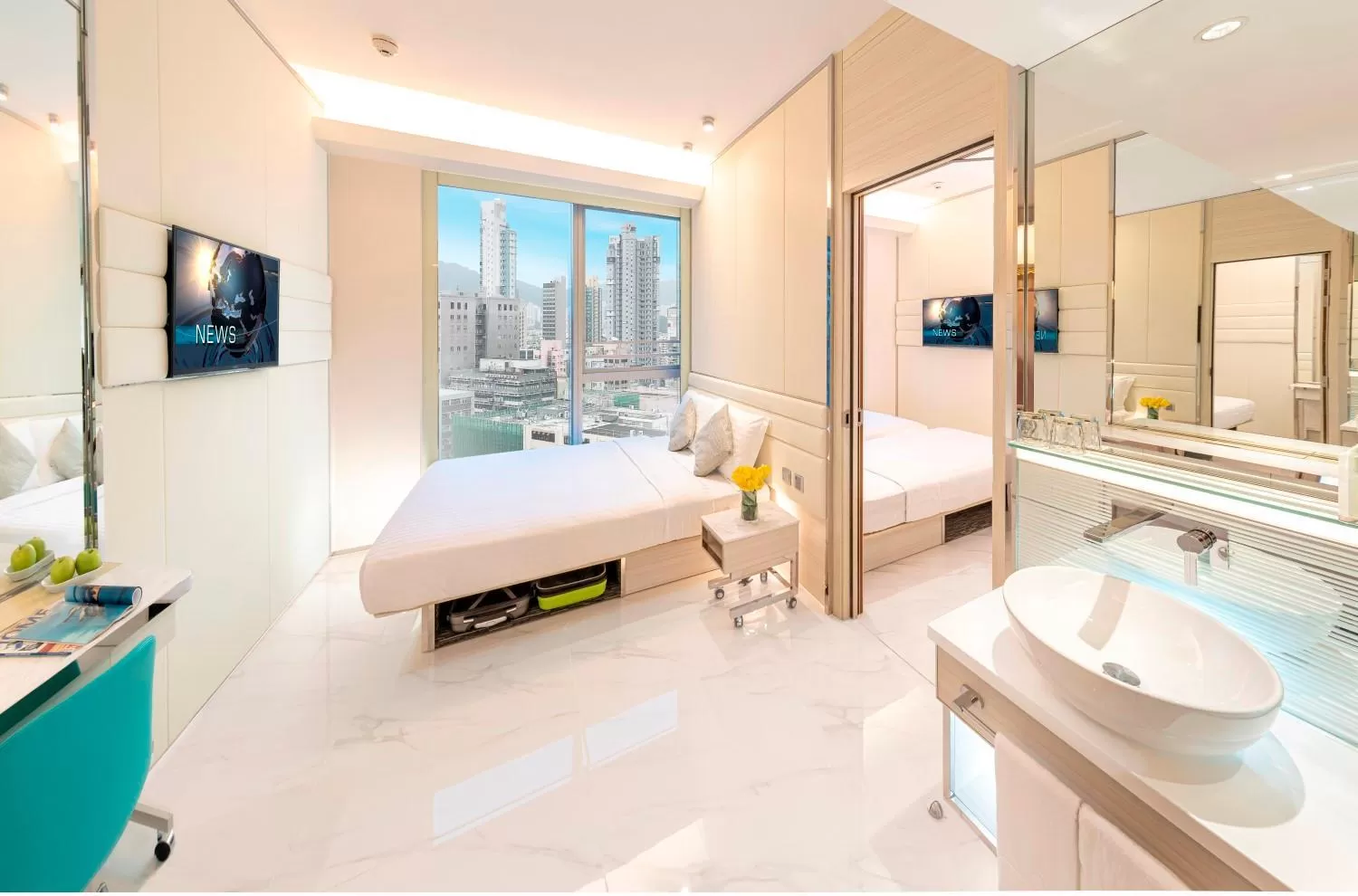 Photo of the whole room, Bed in iclub Mong Kok Hotel