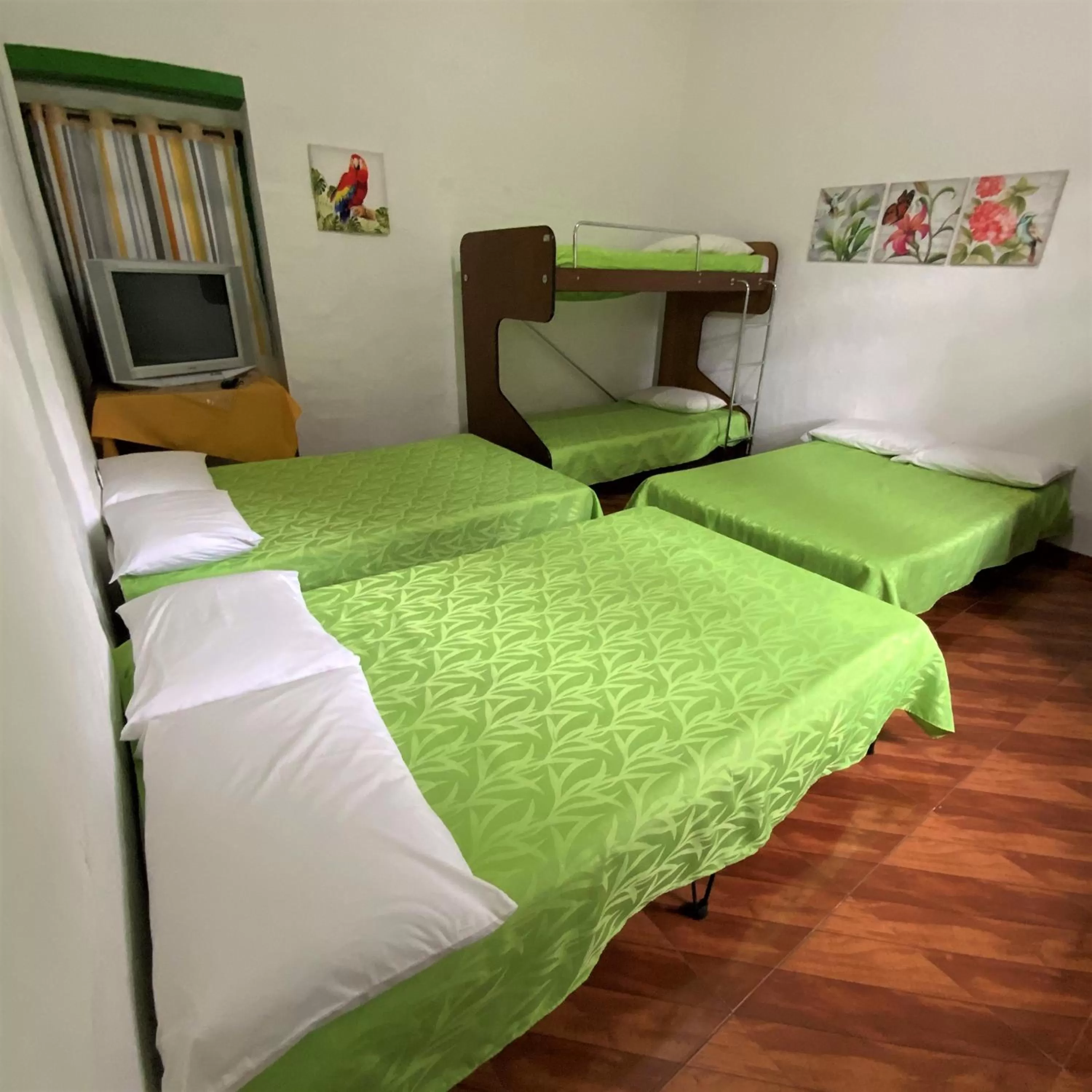 Bed in Posada Turistica Nakku