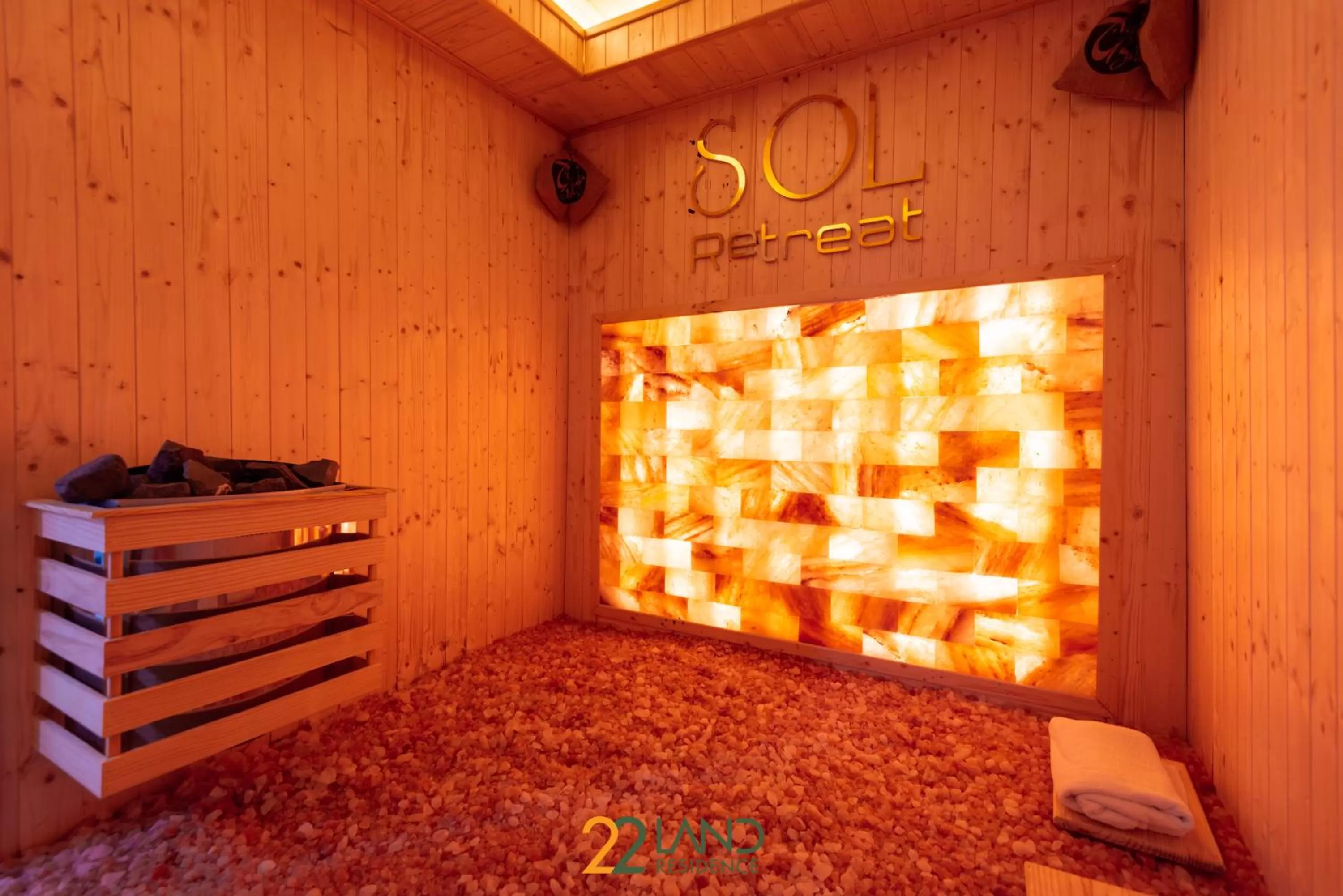 Sauna in 22Land Residence Hotel & Spa 52 Ngo Huyen