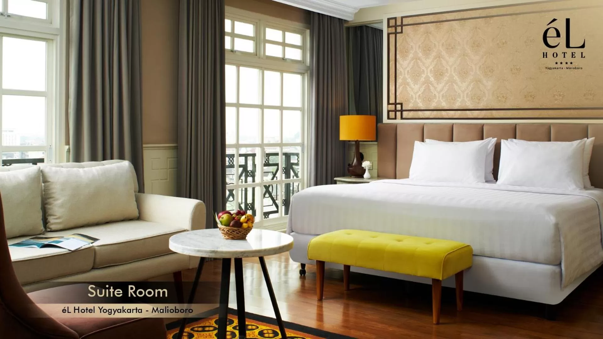 Bedroom, Bed in eL Hotel Yogyakarta Malioboro