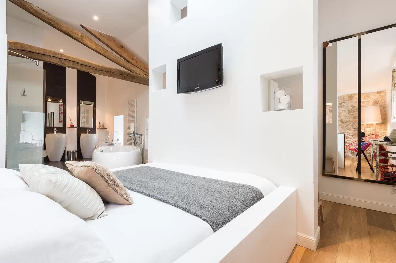 Photo of the whole room, Bed in Ferme Elhorga