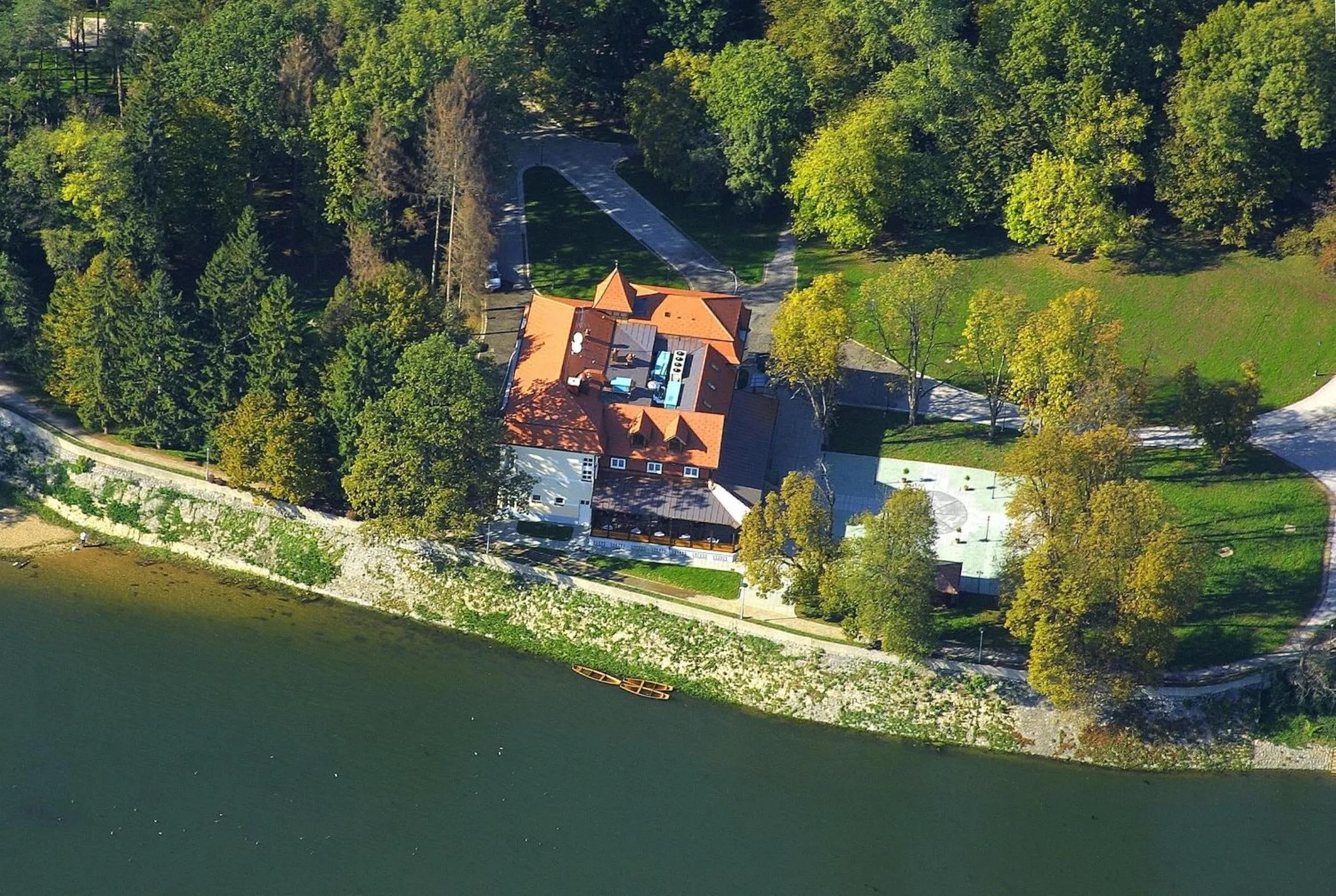Bird's eye view in Boutique Hotel Korana Srakovcic