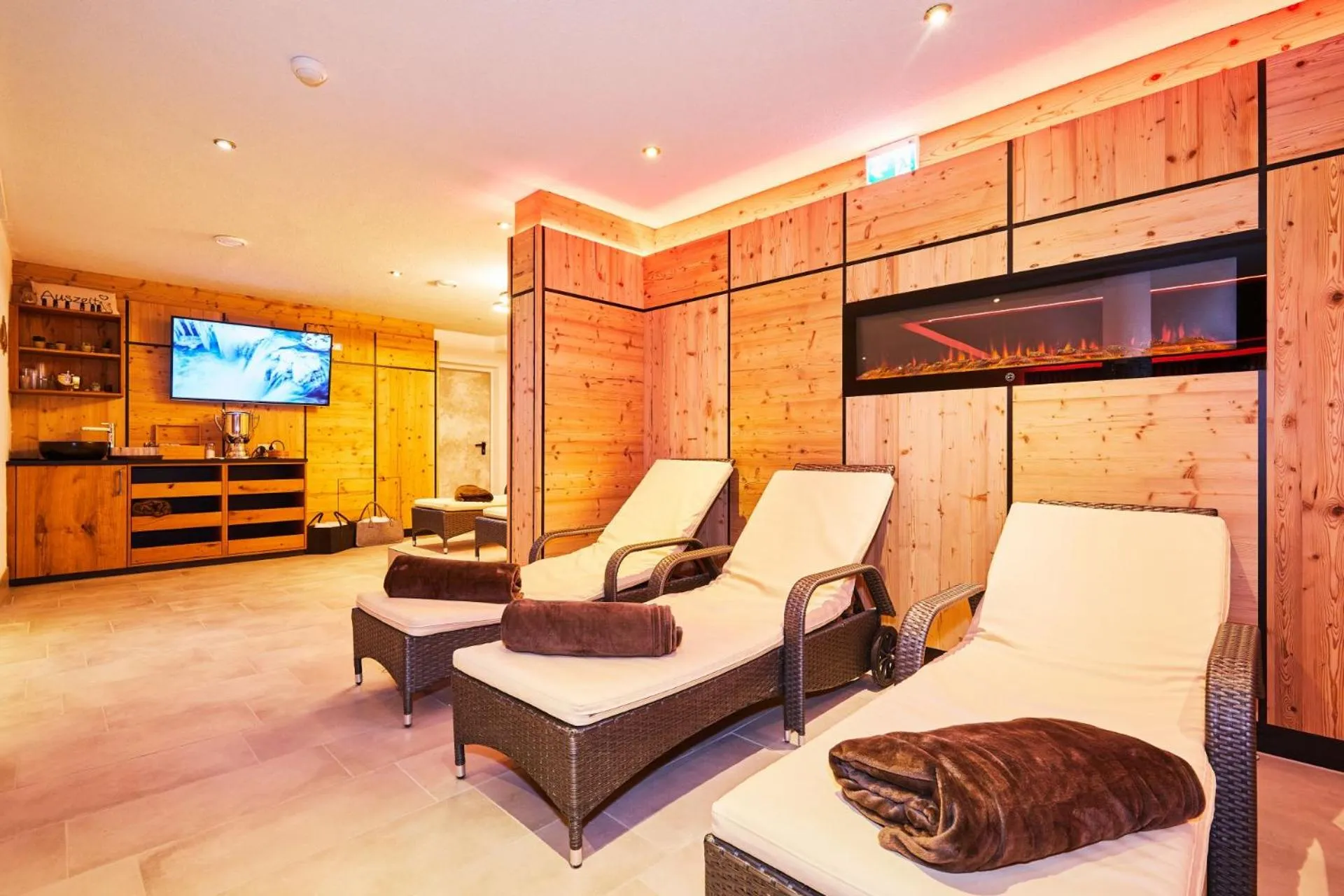 sunbed in Hotel Rupertihof