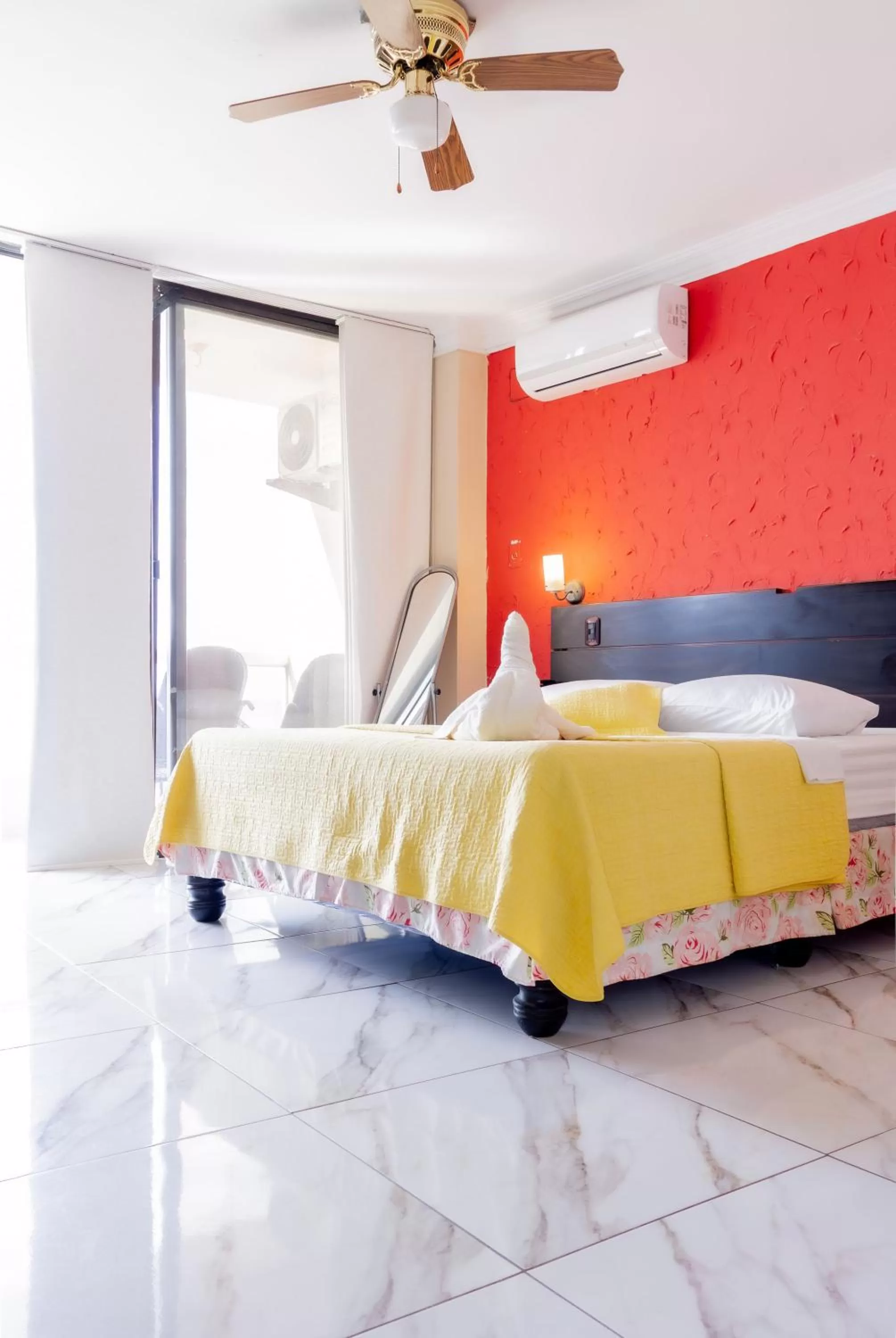 Bed in Hostal Antares