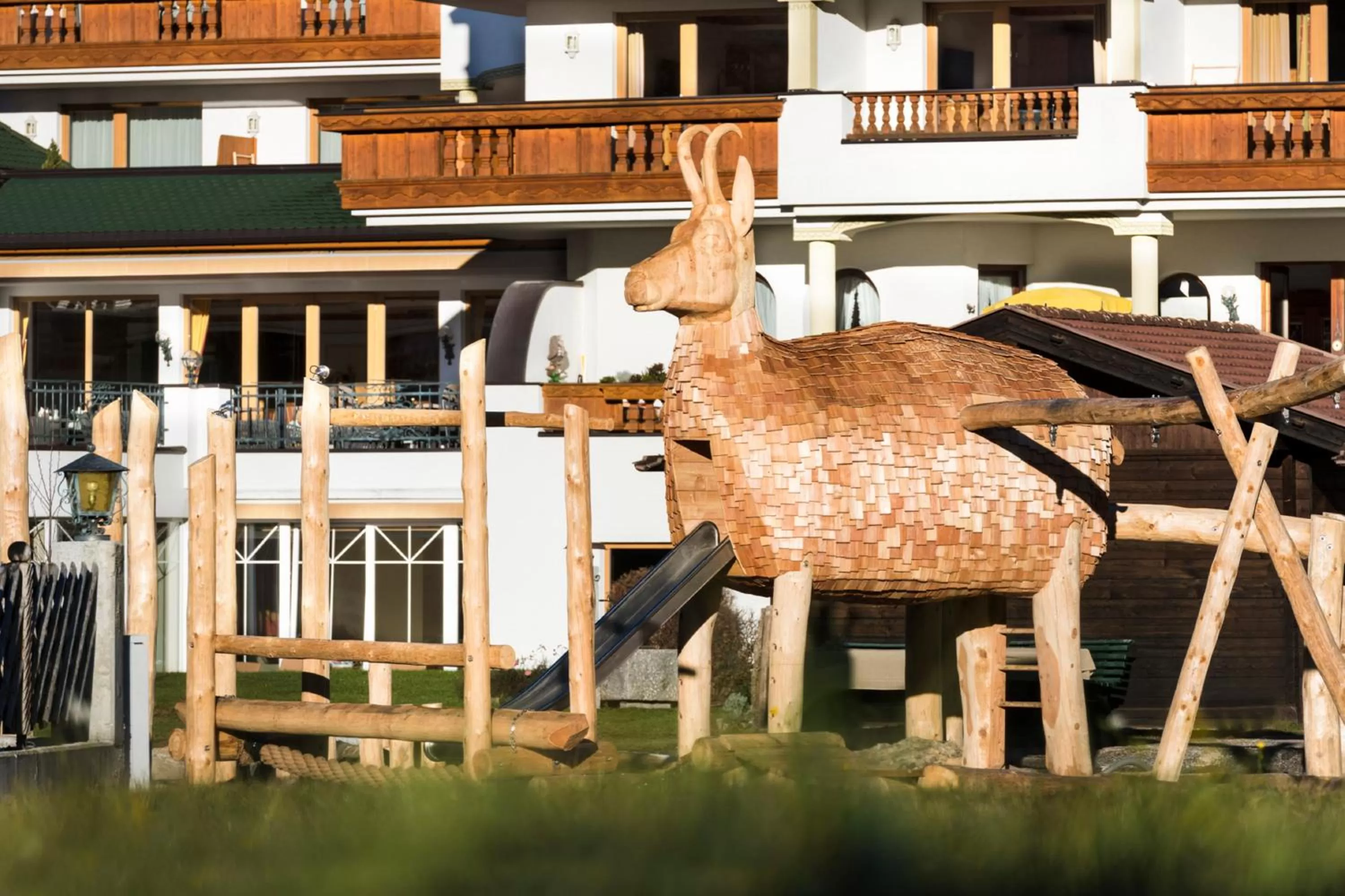 Children play ground in Hotel Stubaierhof