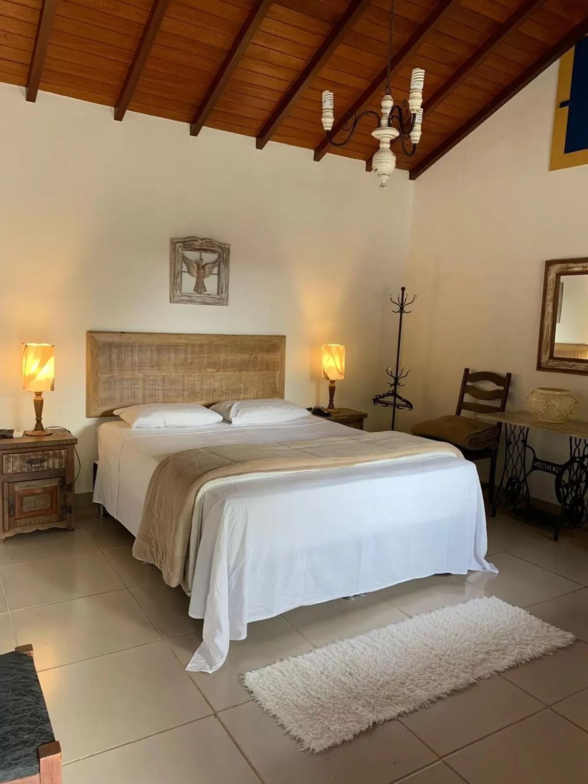 Photo of the whole room, Bed in Pousada Villa Real