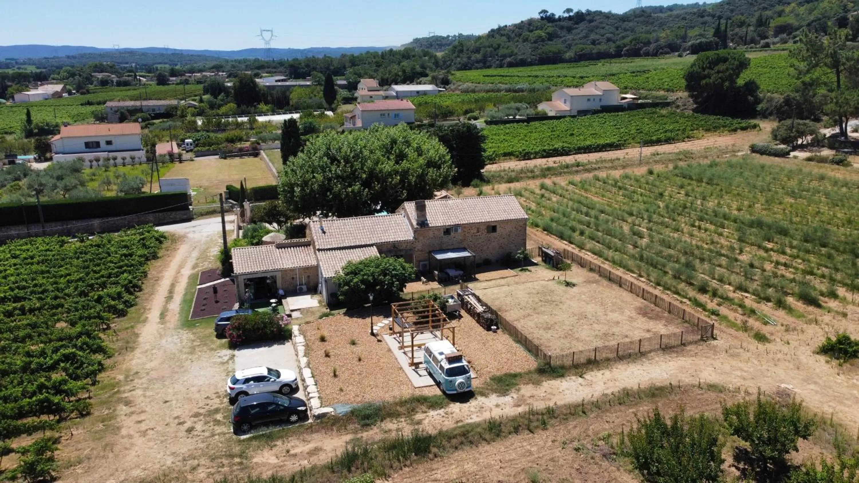 Bird's-eye View in Le Mas Andoli