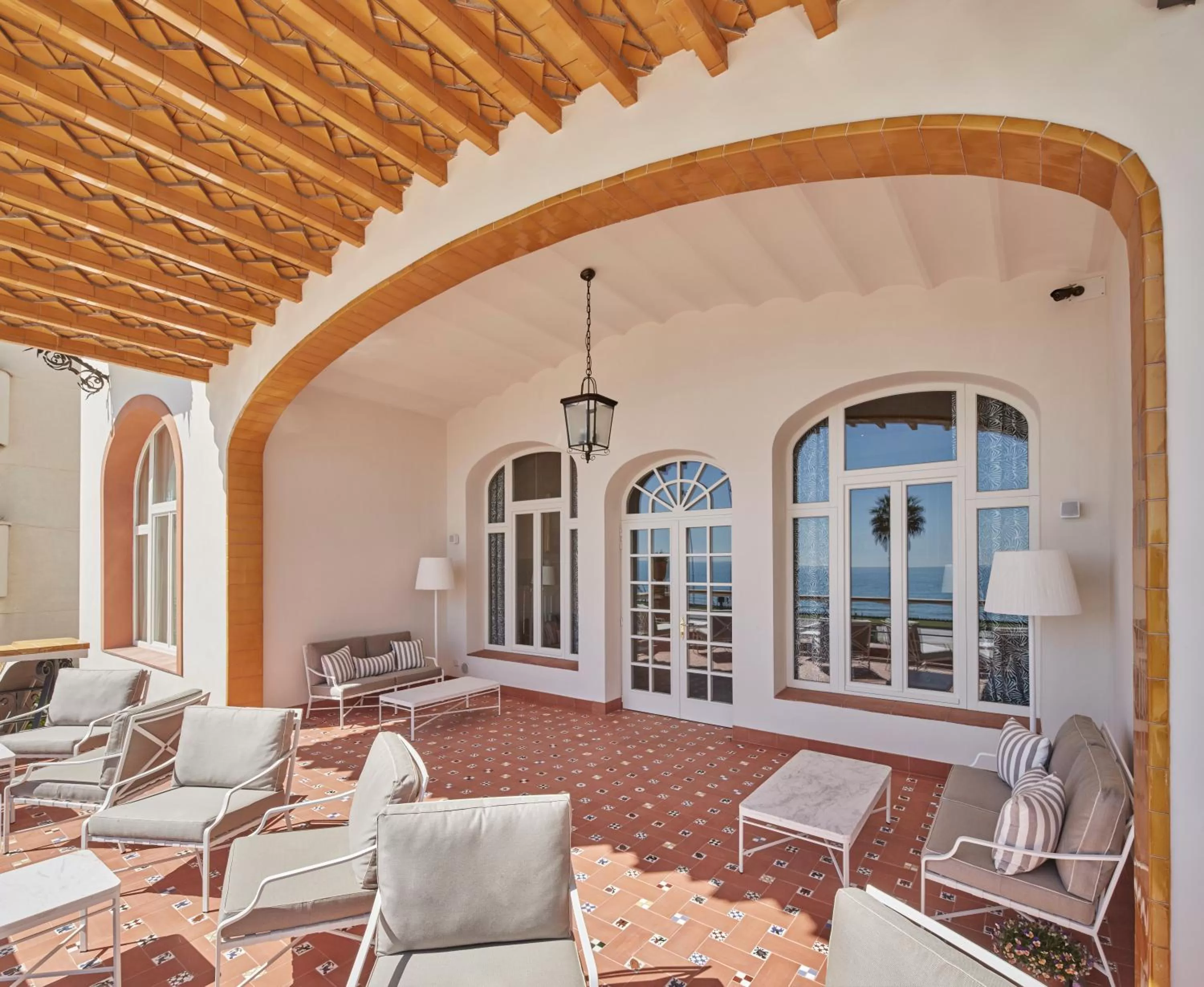 Balcony/Terrace in Hotel Casa Vilella 4* Sup