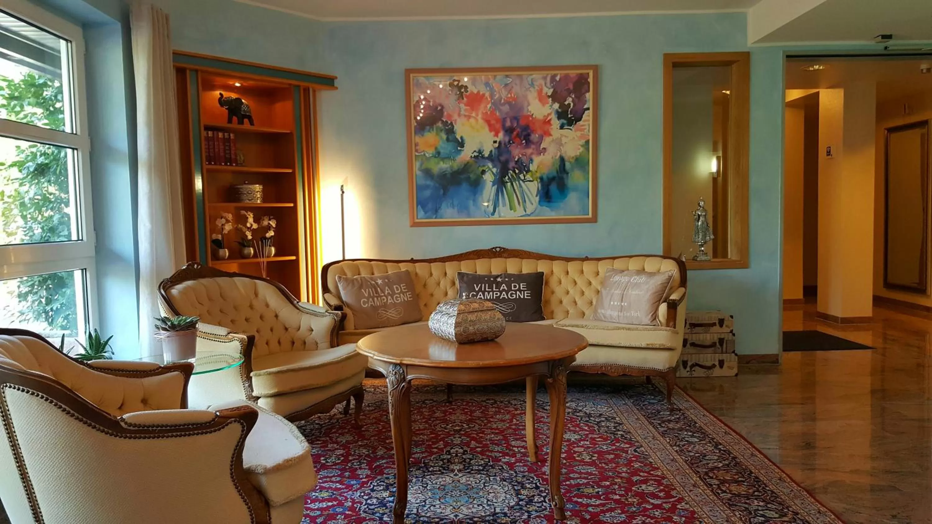 Lobby or reception in Hotel in den Herrnwiesen