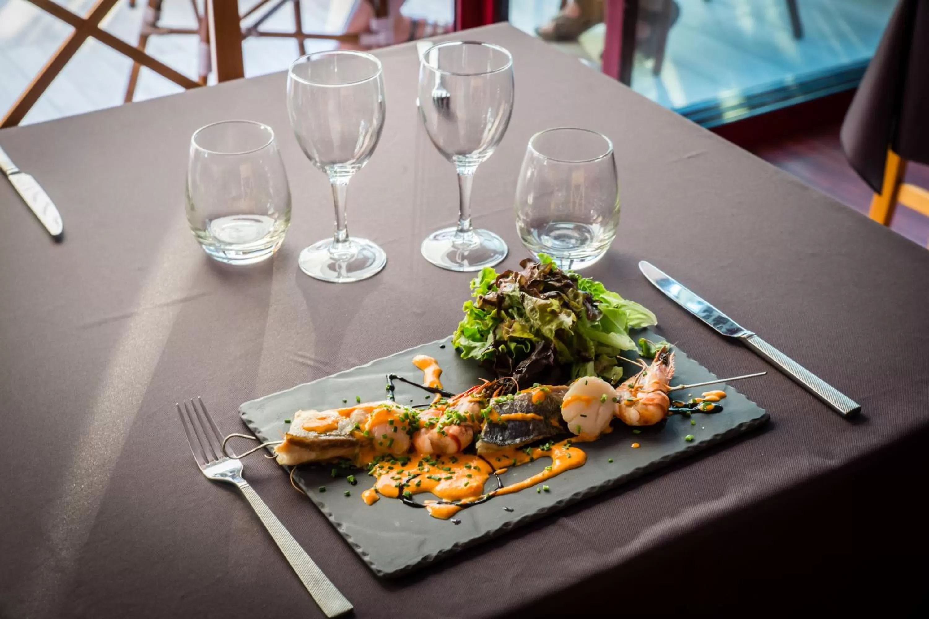 Food close-up in Hotel Ambotel