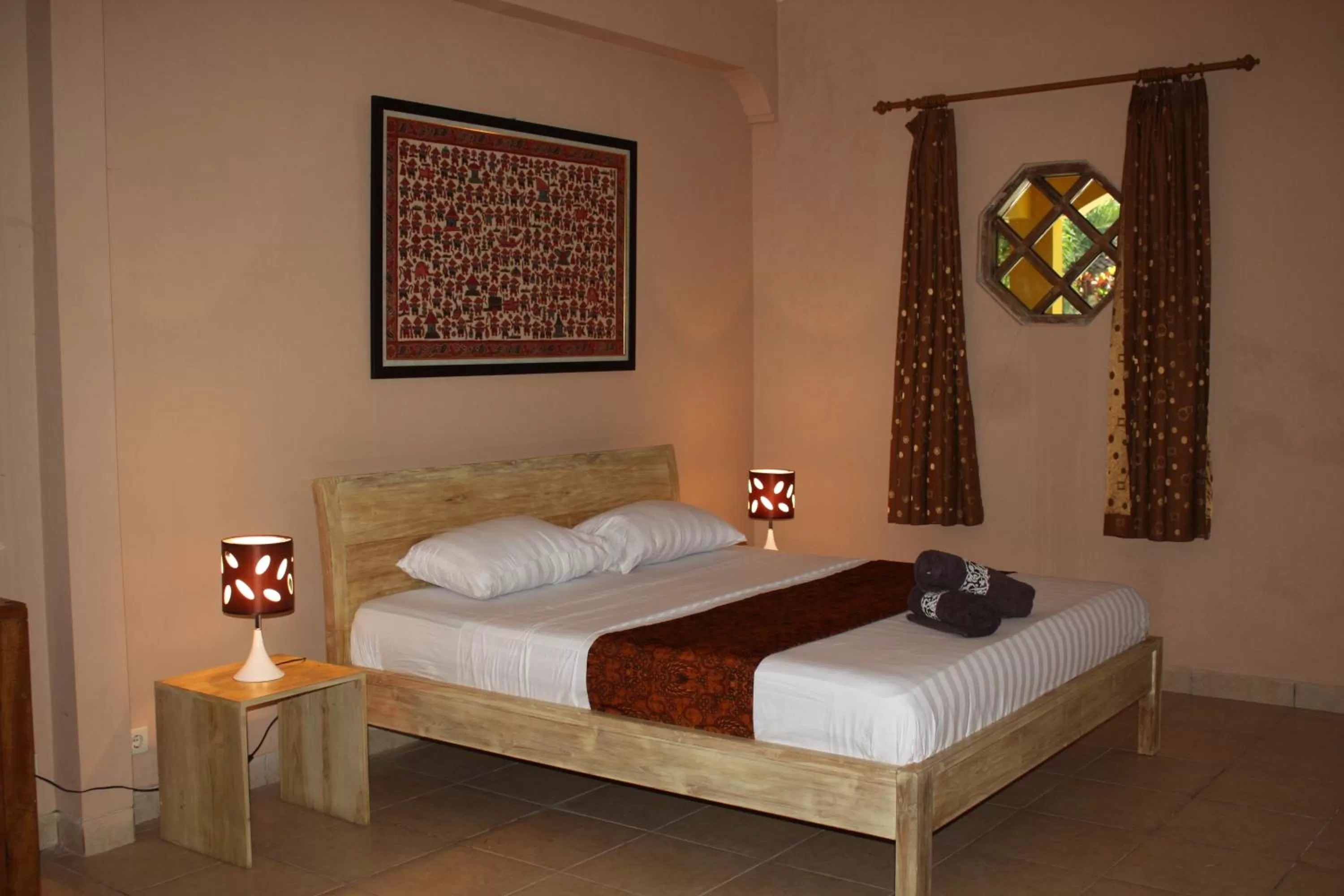 Bed in Ada Waktu Homestay