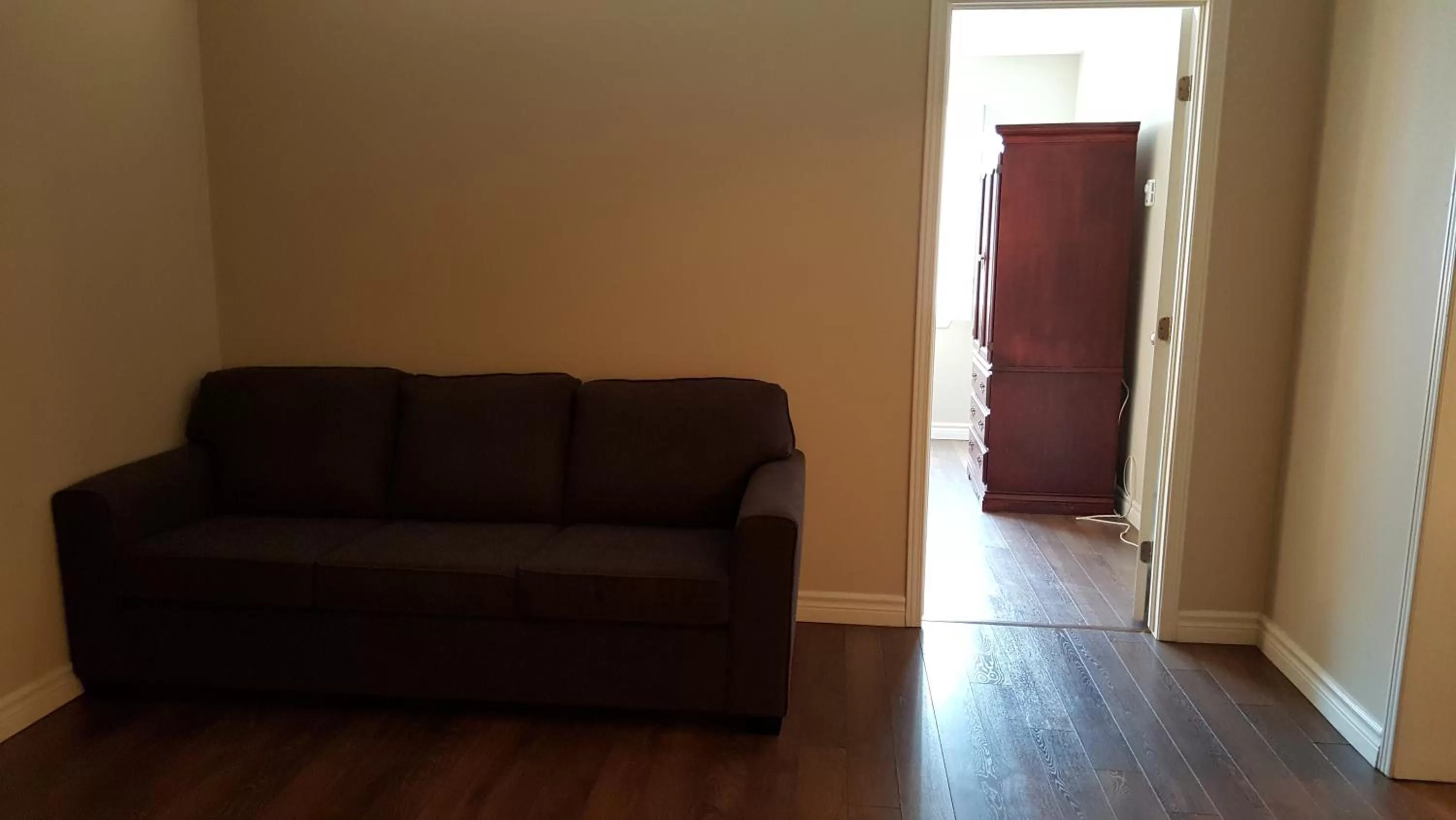 Seating area in Duvernay Studios and Suites