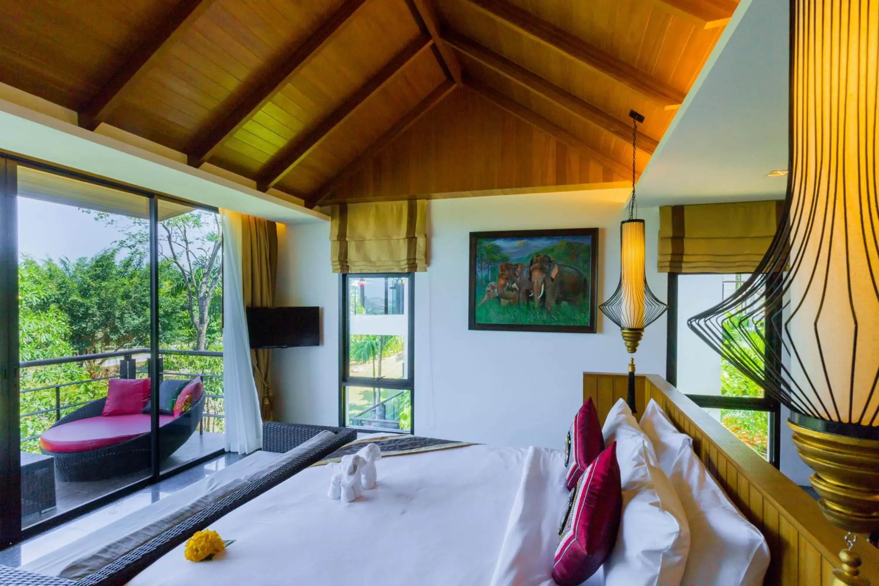 Double Room with Garden View in Chalong Chalet Resort Double Room with Garden View in Chalong Chalet Resort