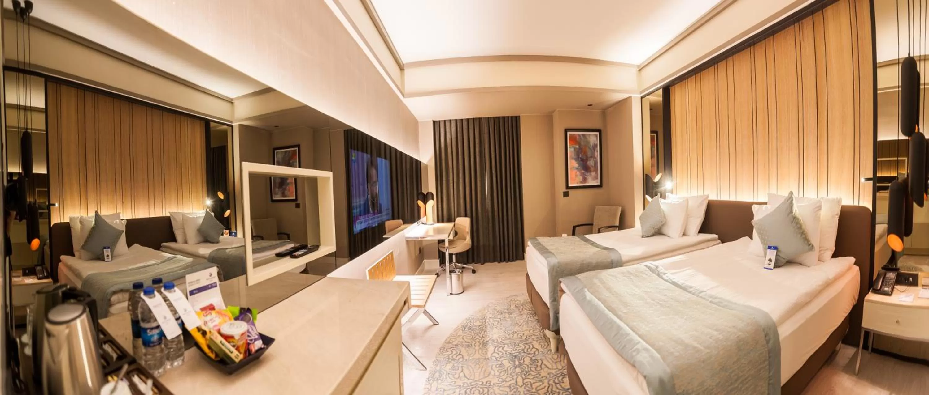 Bed in Bayır Diamond Hotel & Convention Center Konya