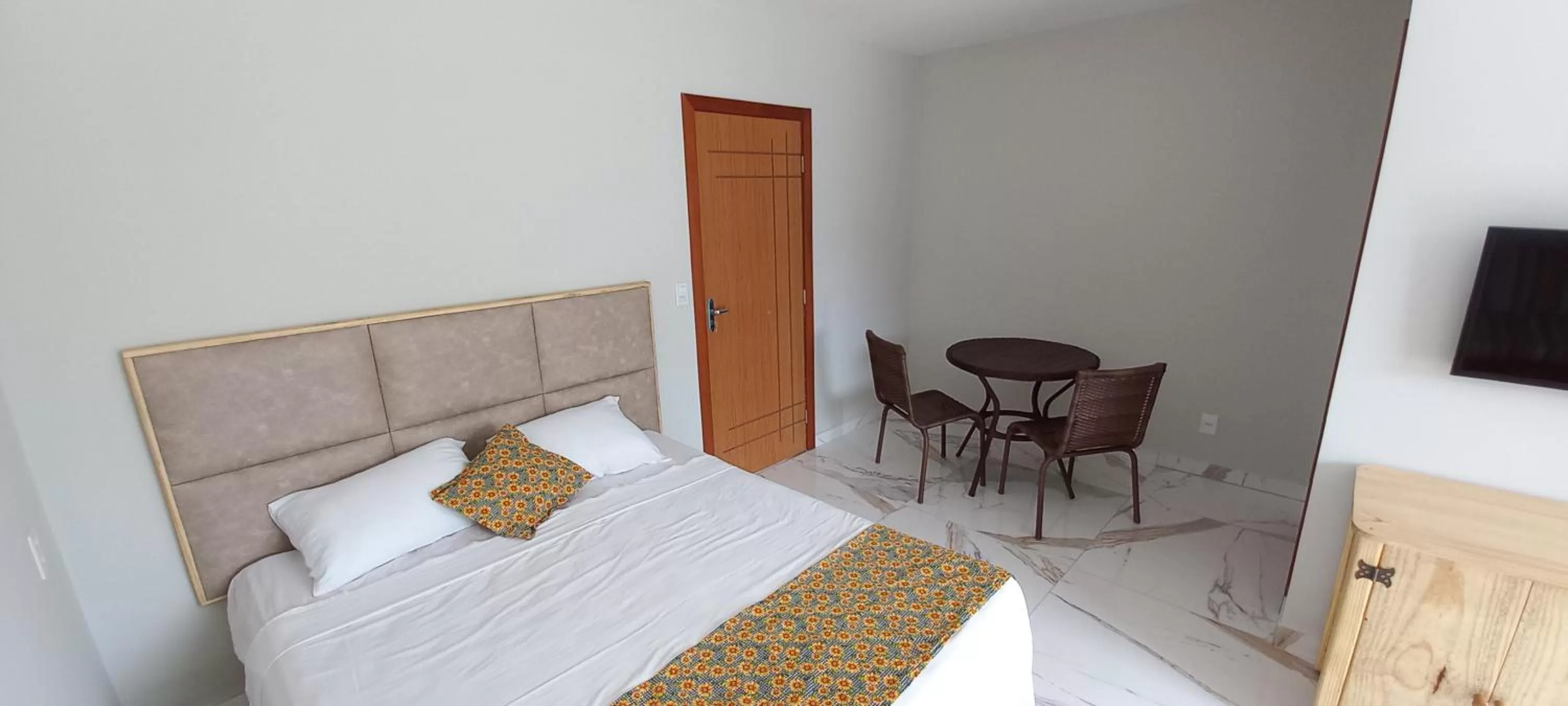 Bed in Pousada e Chale Porto Paraiso