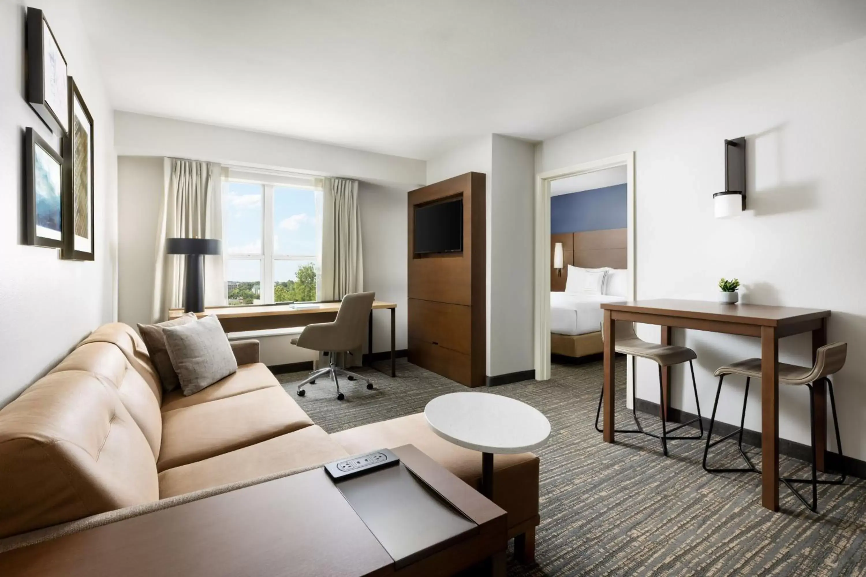 One-Bedroom Queen Suite with Sofa Bed in Residence Inn Potomac Mills Woodbridge One-Bedroom Queen Suite with Sofa Bed in Residence Inn Potomac Mills Woodbridge