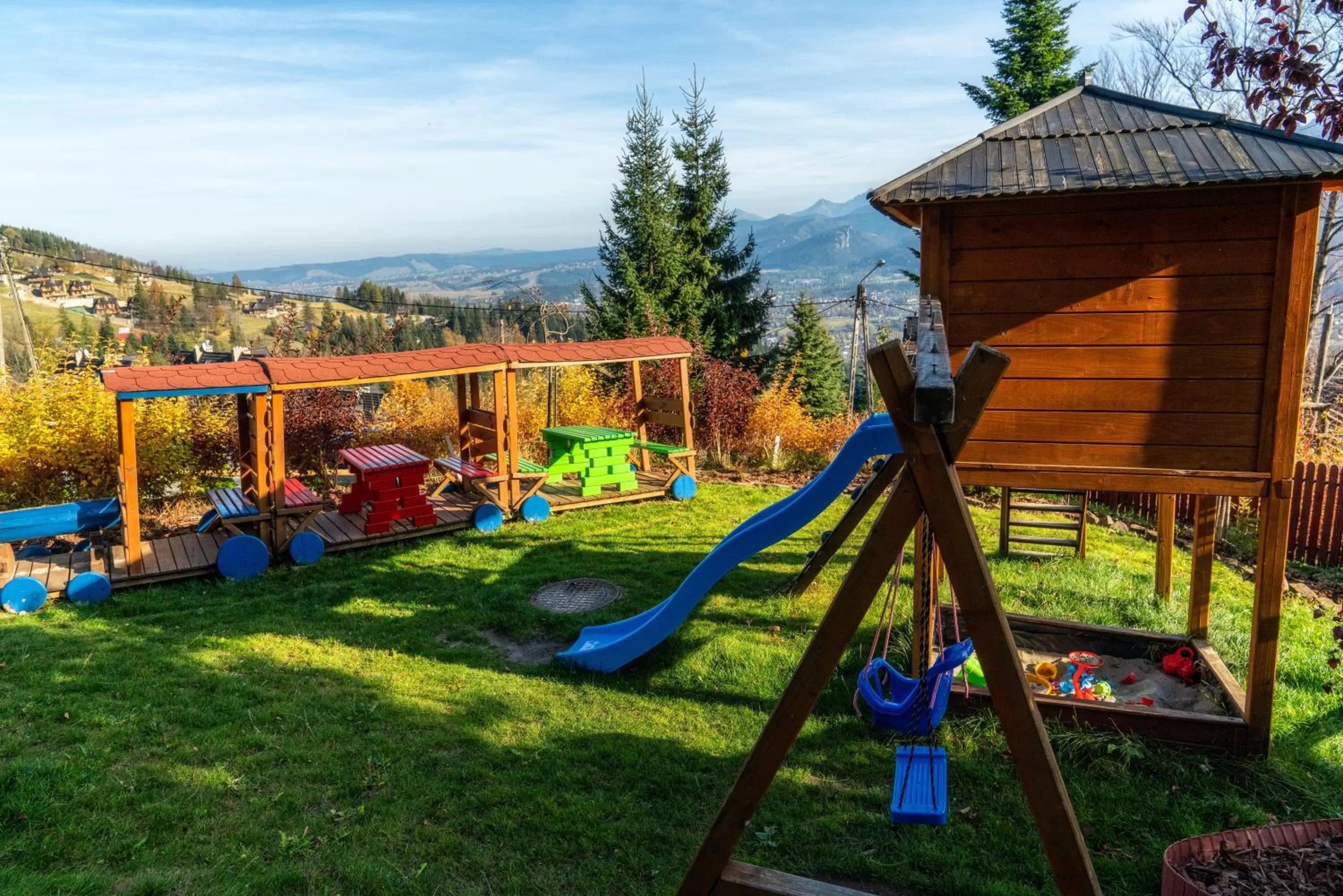 Children play ground in Butorowy Dwór