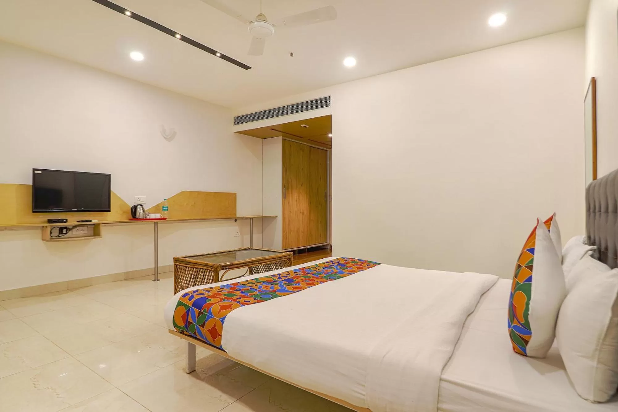 TV and multimedia in FabHotel Aamantran & Banquet Halls - Nr RTC X Roads Metro Station