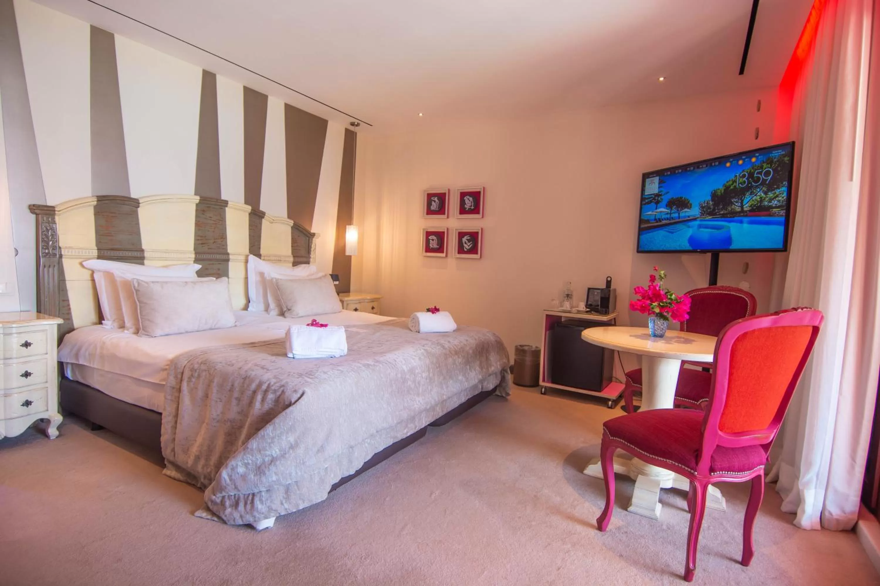 Bedroom, Bed in Boutique Hotel Vivenda Miranda