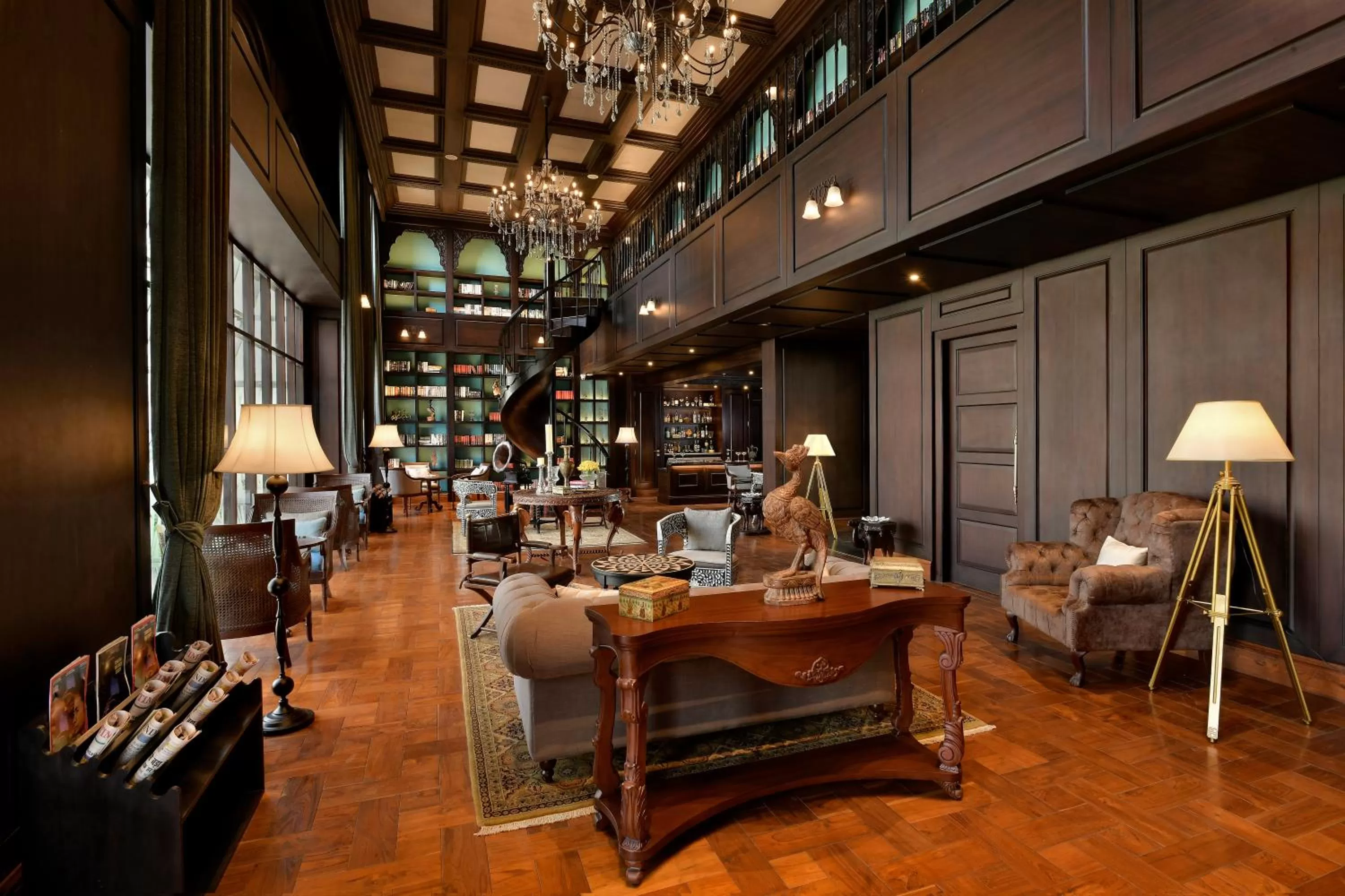 Lounge or bar in Raffles Udaipur