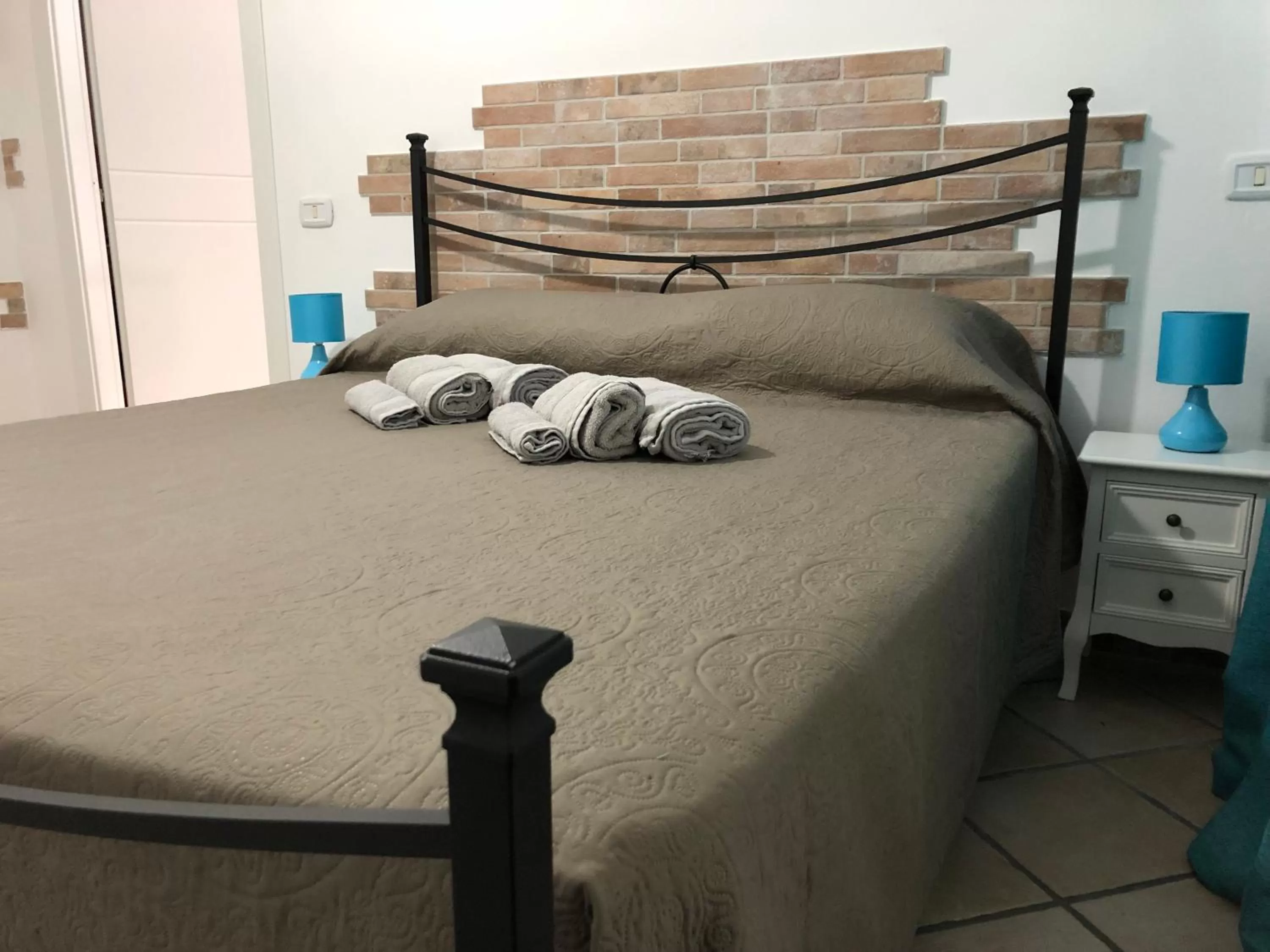 Bedroom, Bed in b&b le terre cotte