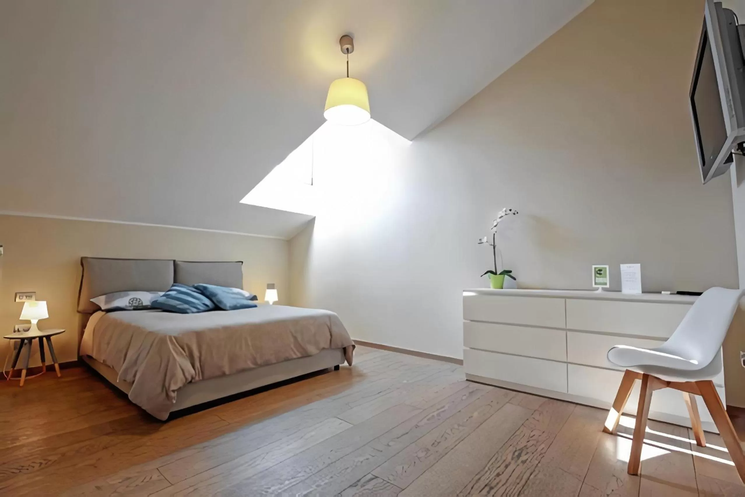 View (from property/room), Bed in B&B Portanova