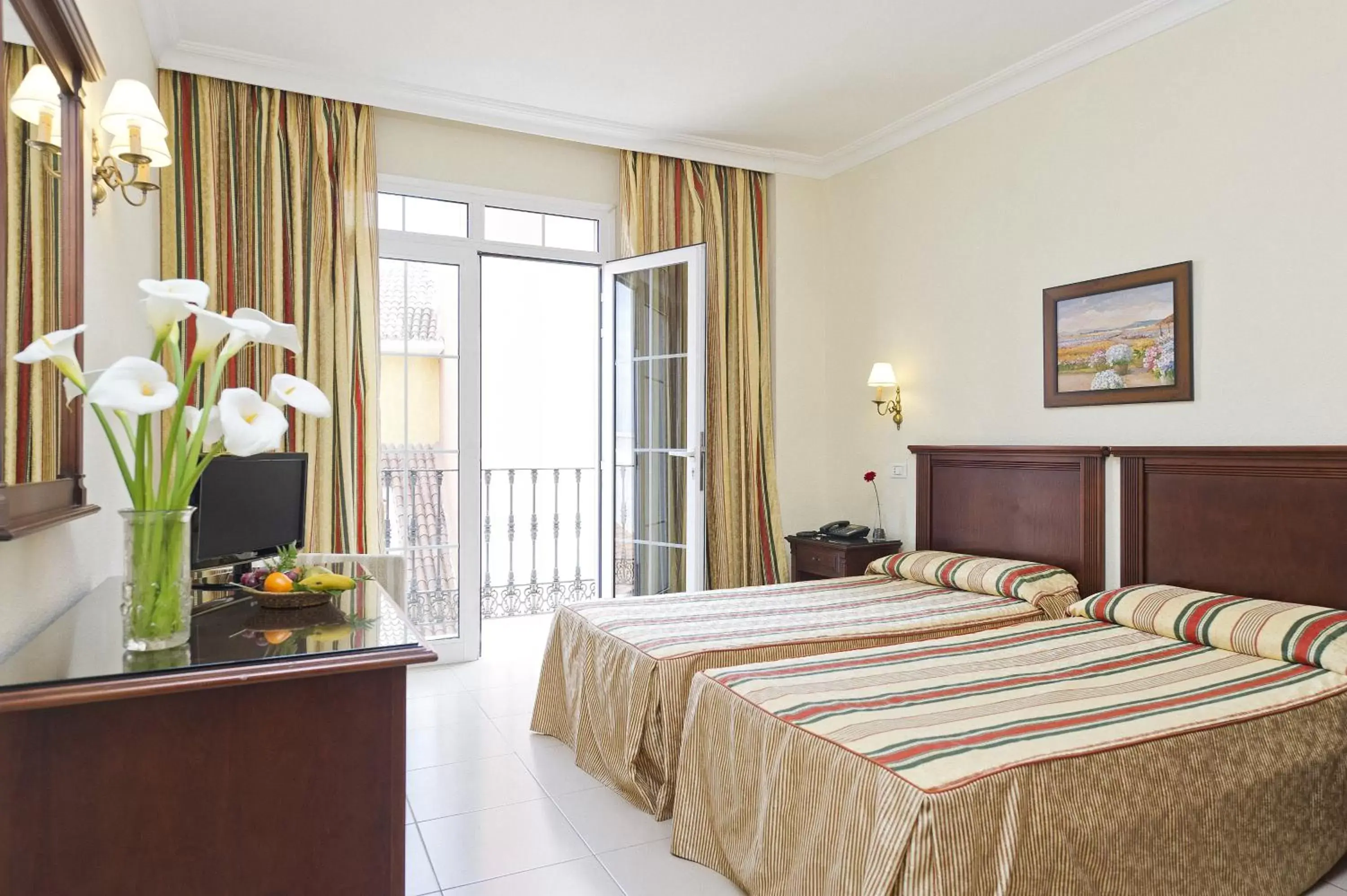 Triple Room with Balcony (3 Adults) in Hotel Marte Triple Room with Balcony (3 Adults) in Hotel Marte