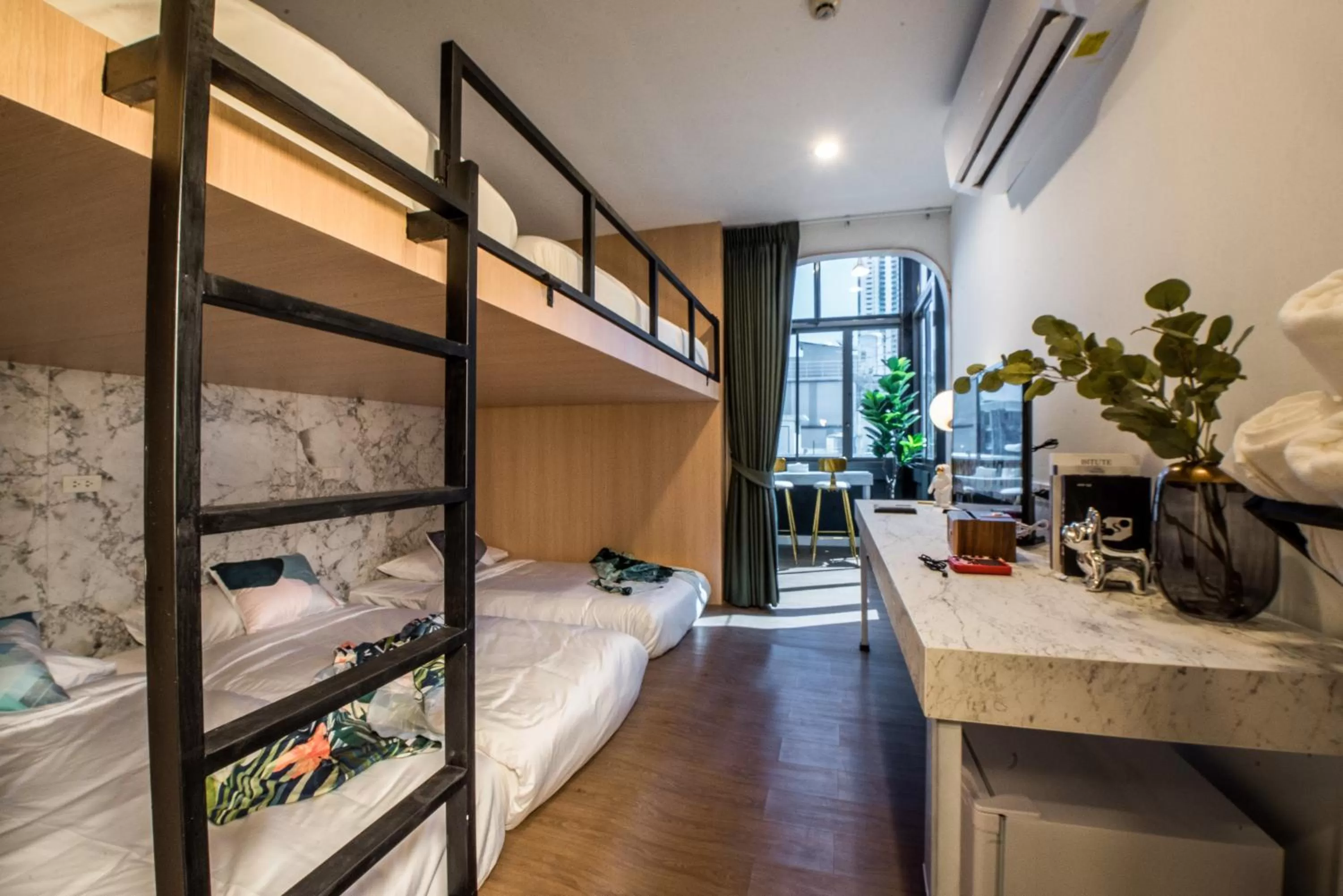 Bedroom, Bed in Theme Boutique Hotel Bangkok