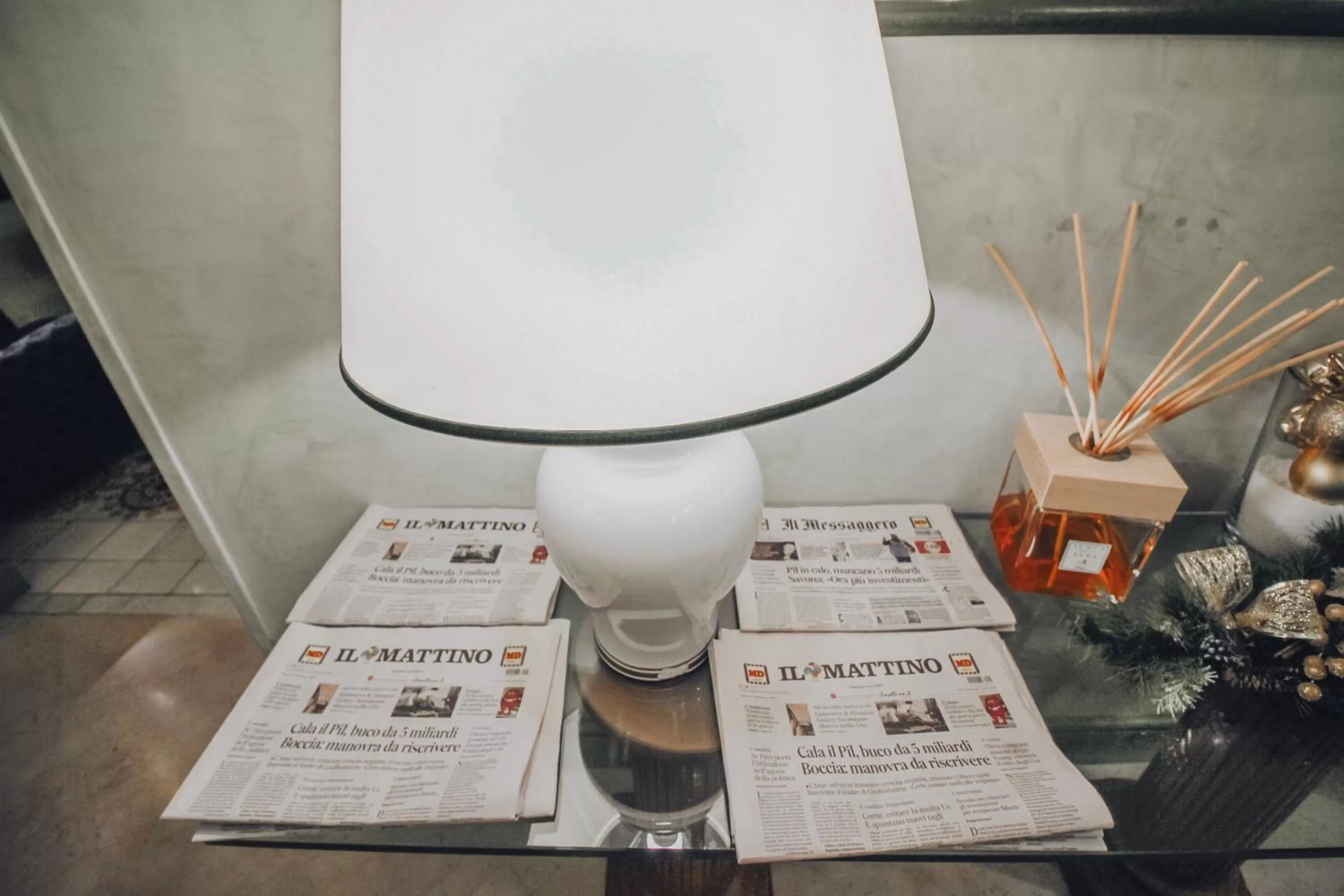 Lobby or reception, Bathroom in Hotel Villa Grazioli