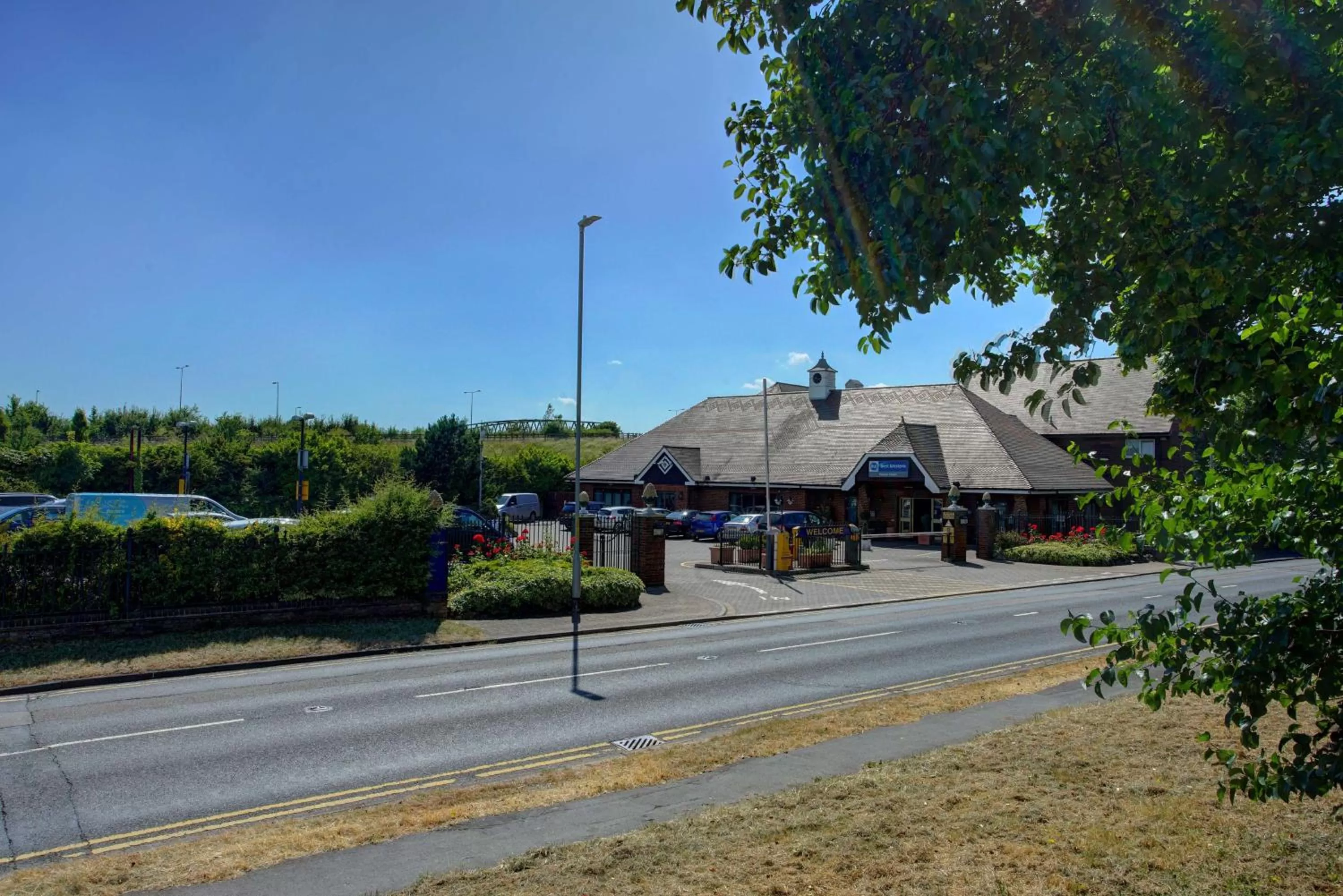 Property building in Best Western Manor Hotel