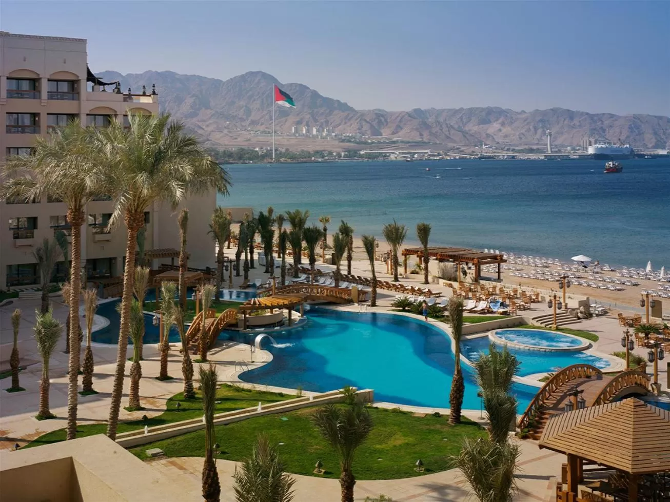Swimming pool in InterContinental Aqaba by IHG