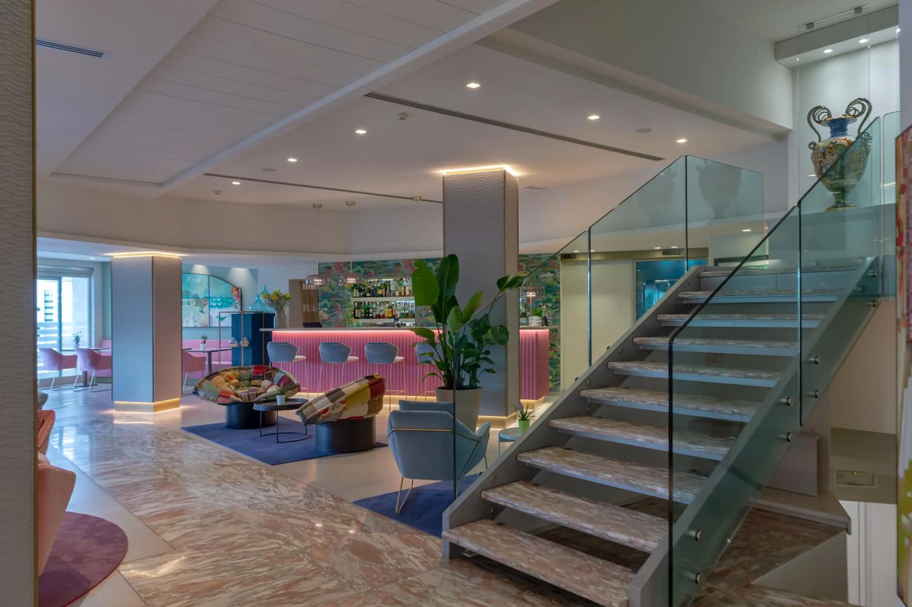 Lobby or reception in Olivi Hotel & Natural Spa