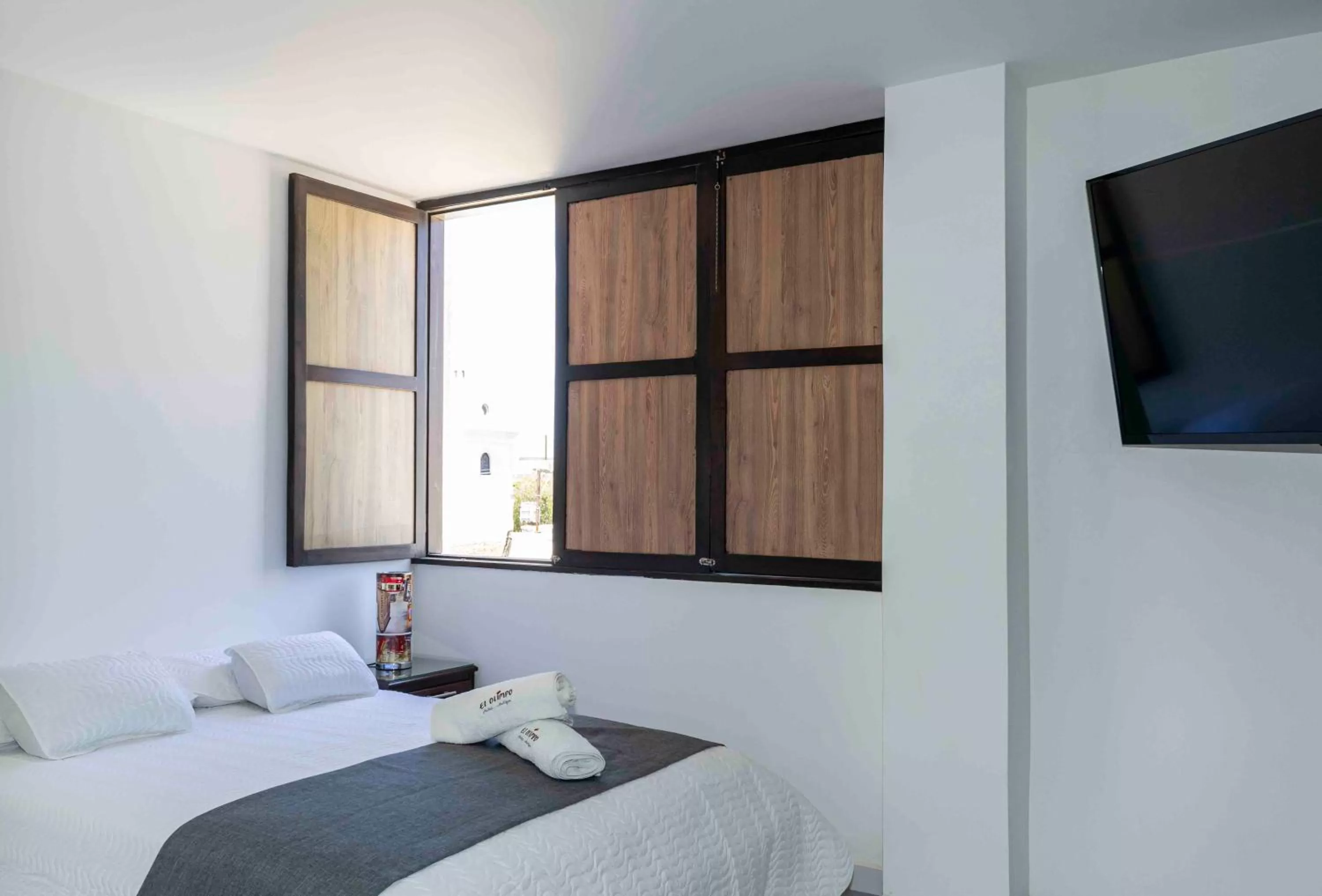 Photo of the whole room, Bed in Hotel El Olimpo