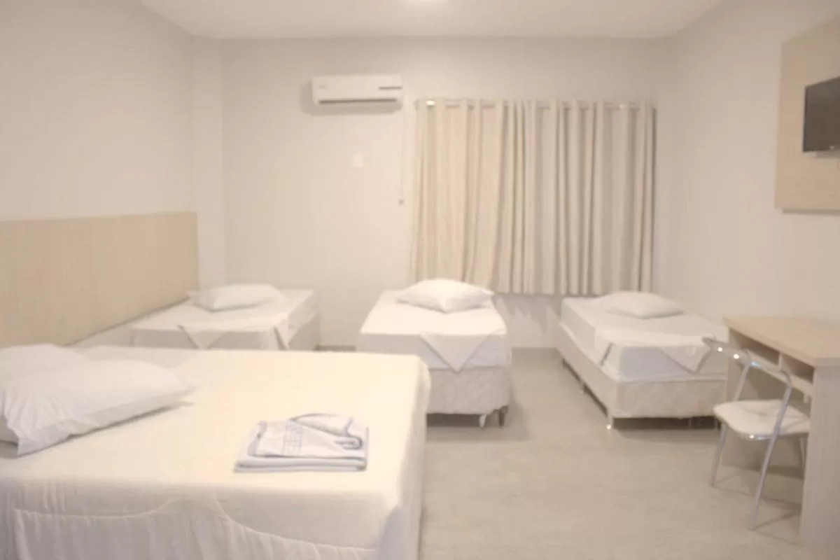 Bed in Al-Manara Hotel