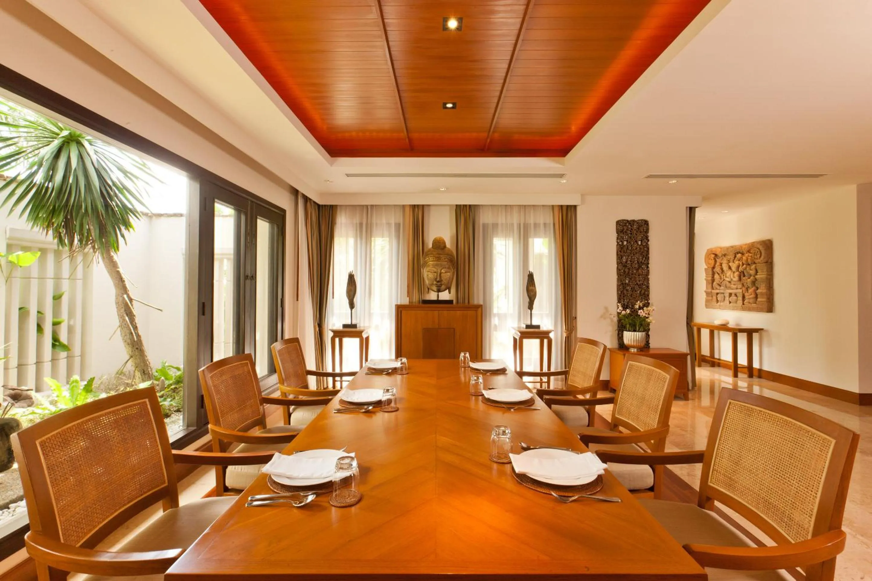 Dining area in Trisara Villas & Residences Phuket