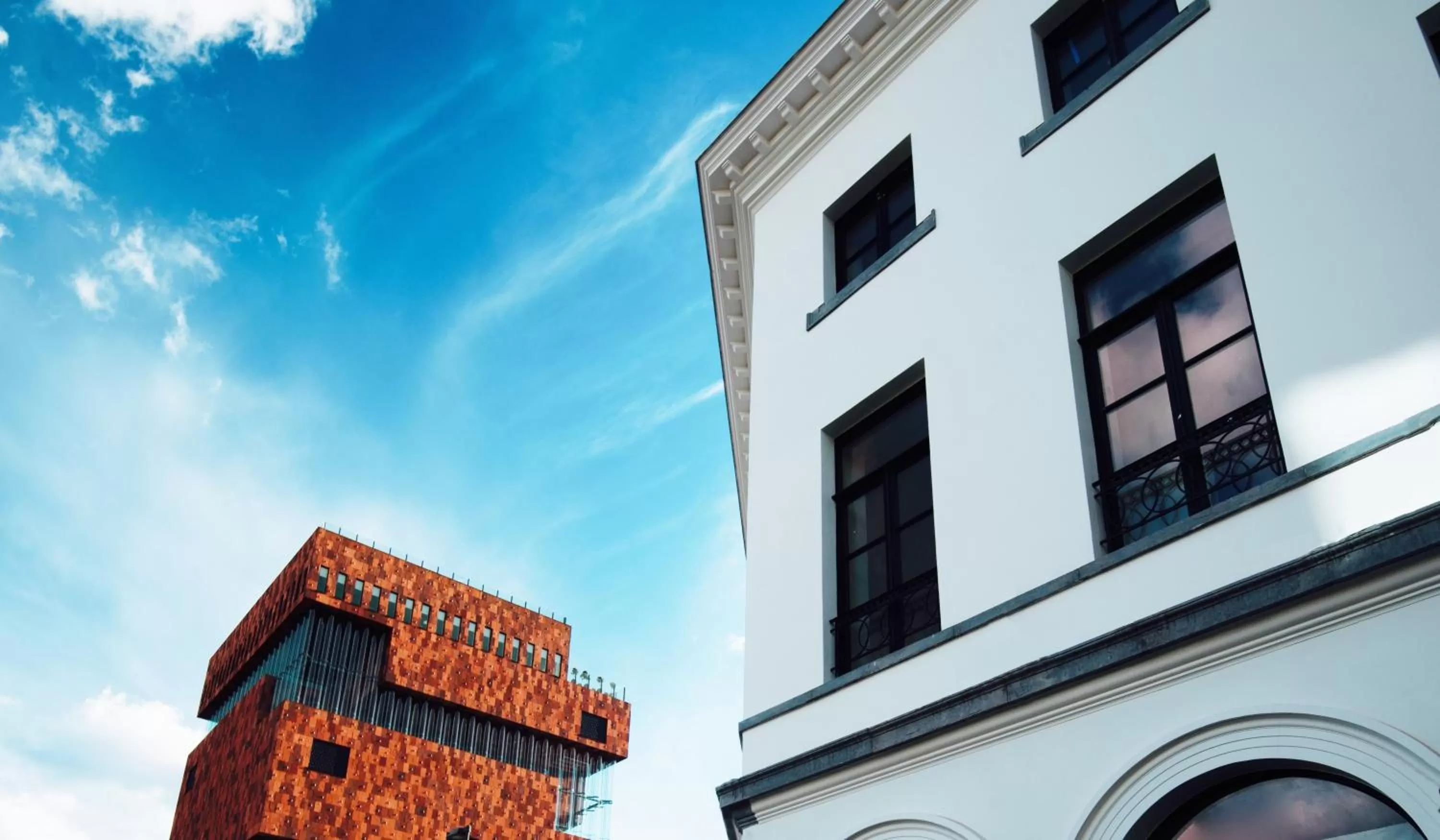 City view in U Eat & Sleep Antwerp