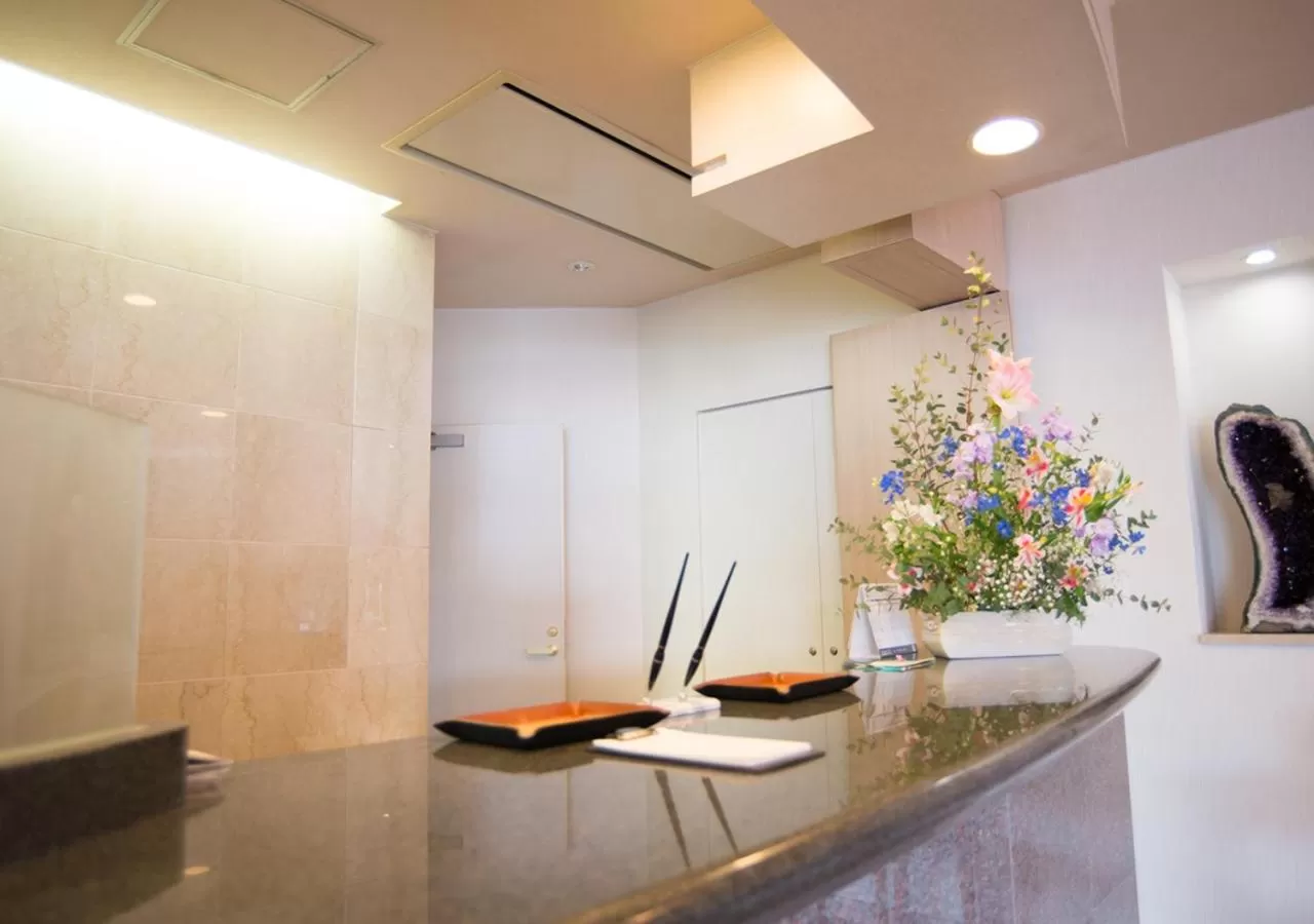 Lobby or reception in Moriyama Art Hotel