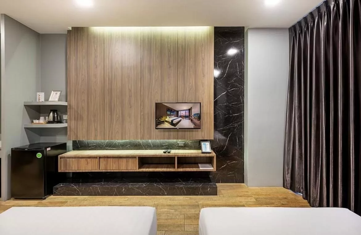 Bed in The Wind Hotel