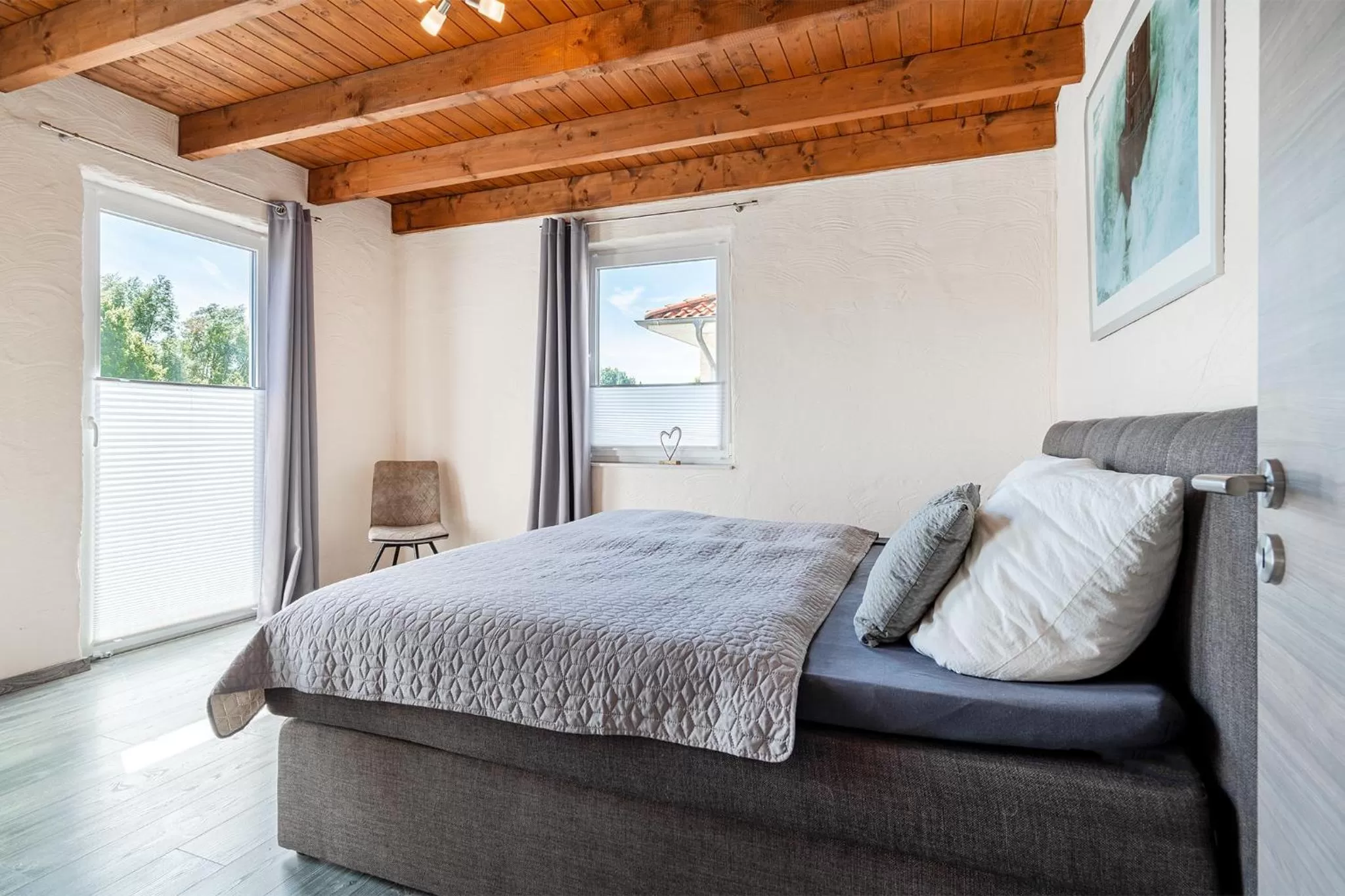 Bed in Villa Moorstern