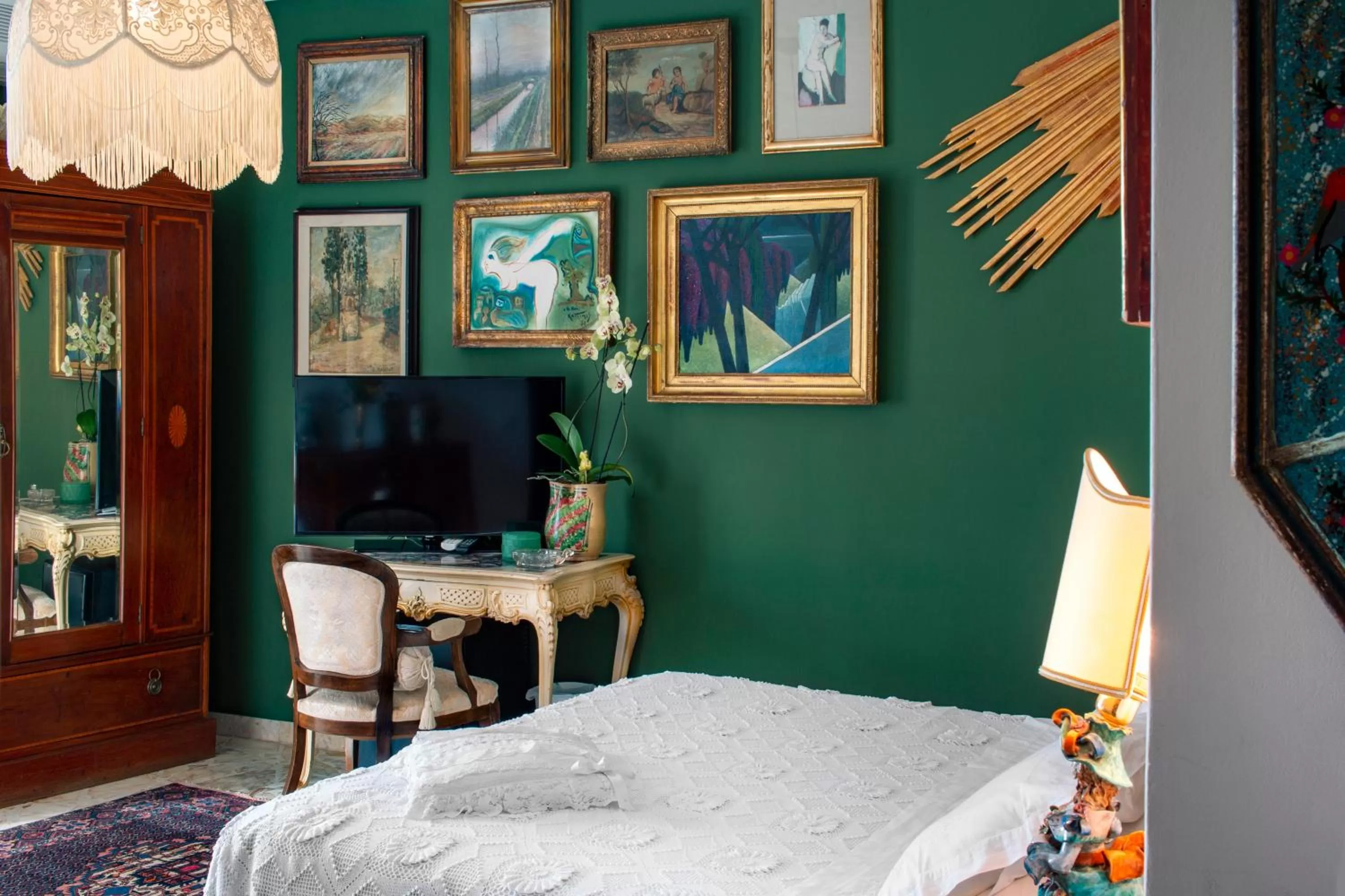 Bed in B&B Villa Giorgia