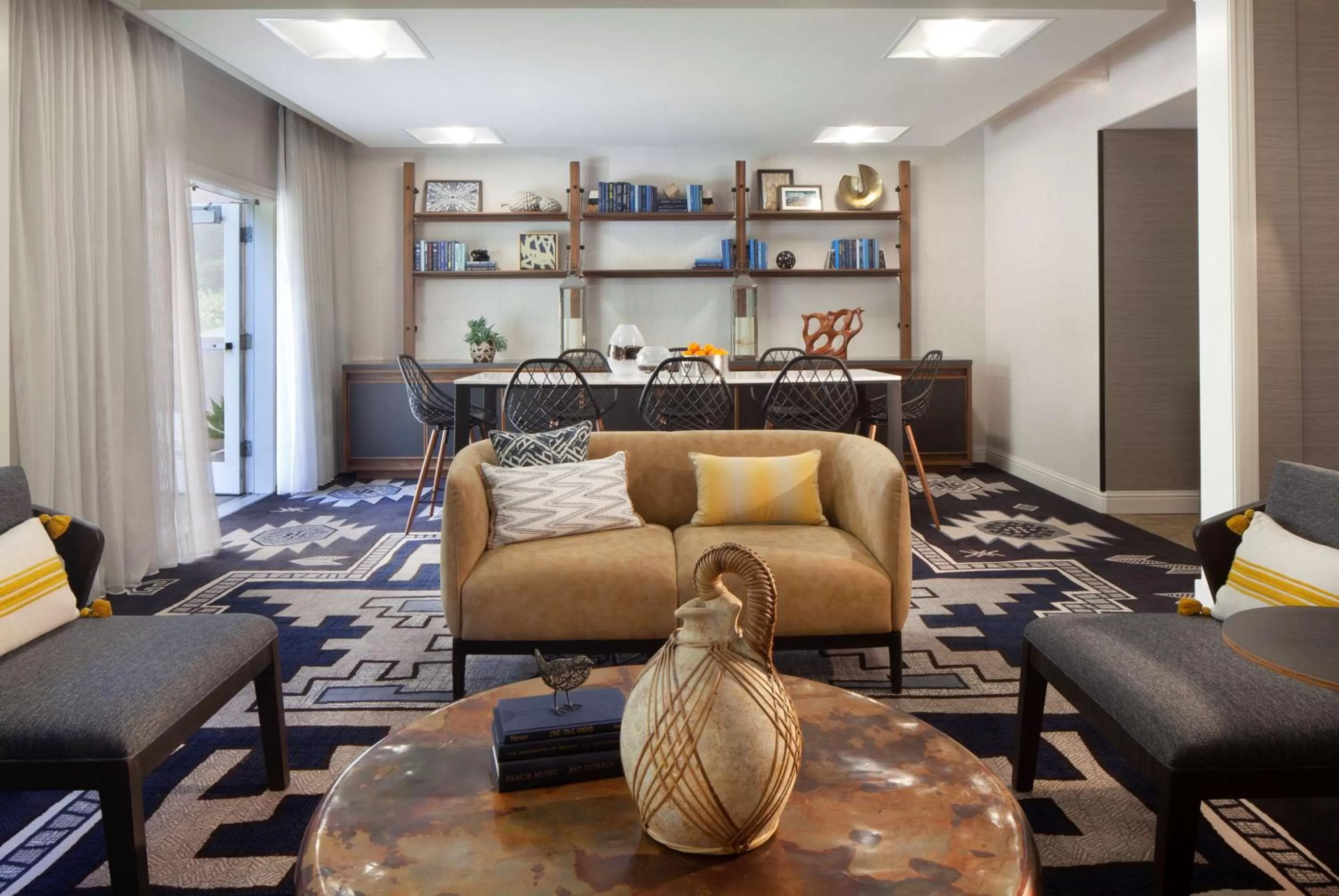 Lobby or reception in Hilton Santa Cruz Scotts Valley